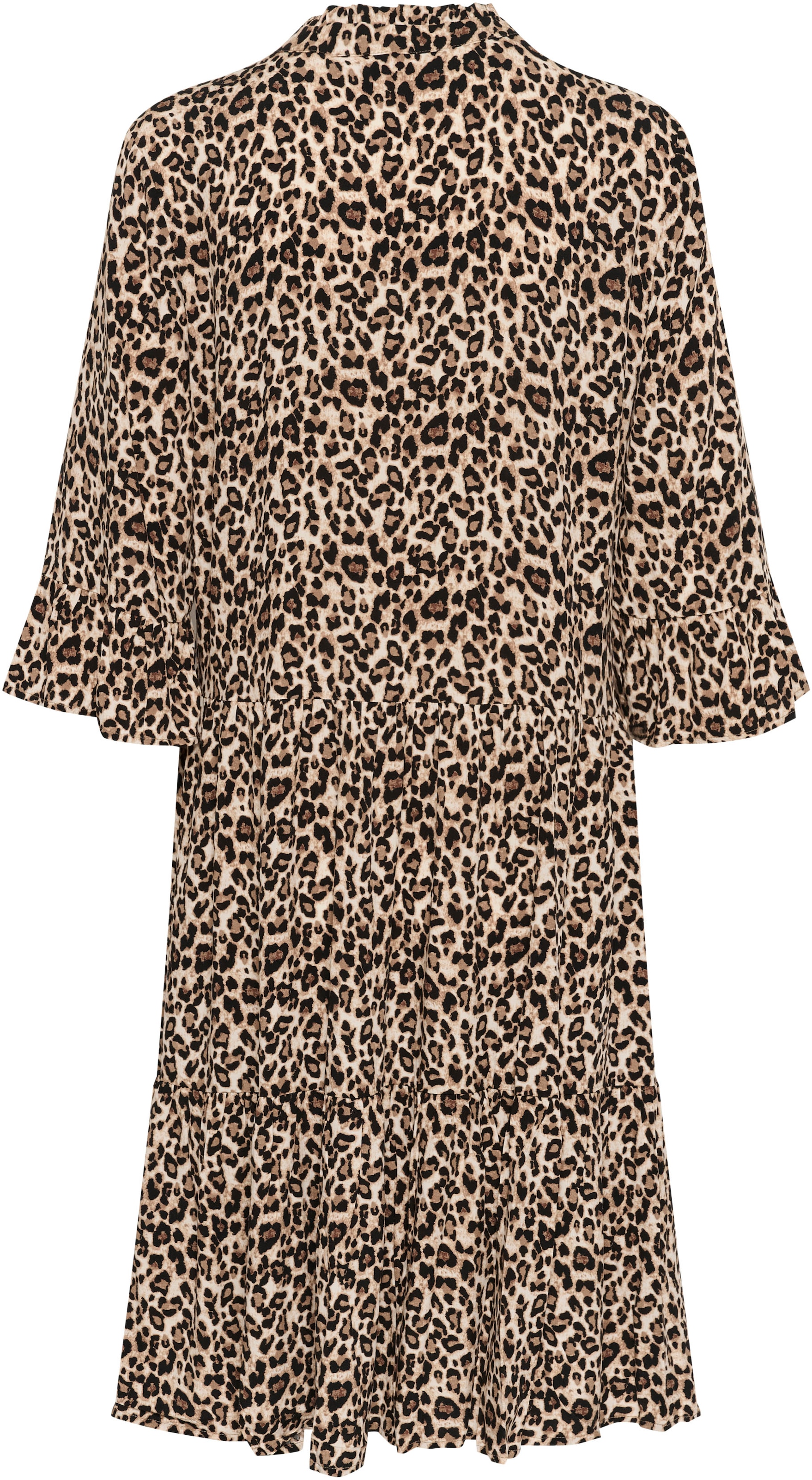 Saint Tropez Blusenkleid »EdaSZ Dress«, mit Volant und 3/4 Ärmel