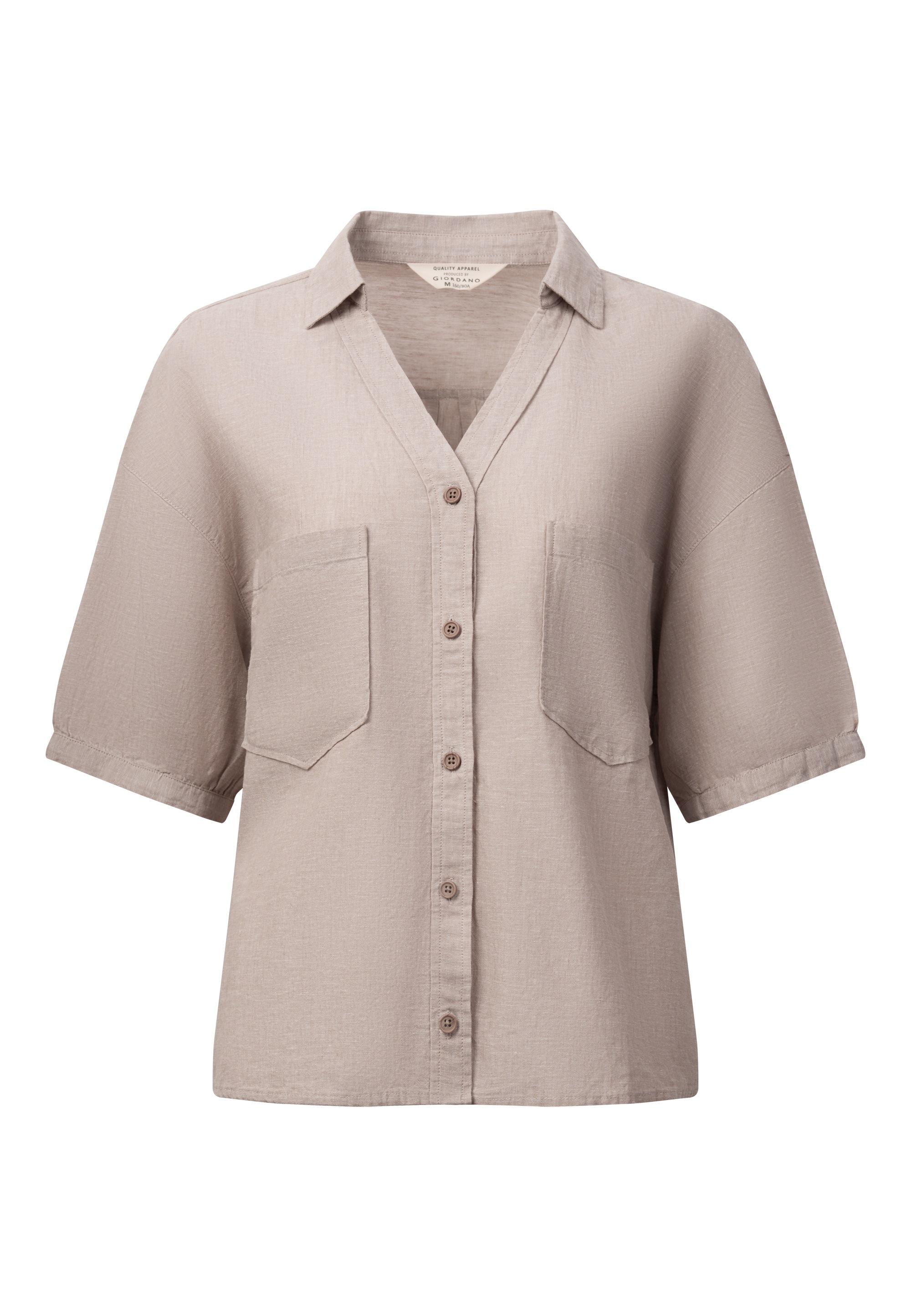 GIORDANO Klassische Bluse, mit schicken Puffärmeln BAUR | bestellen
