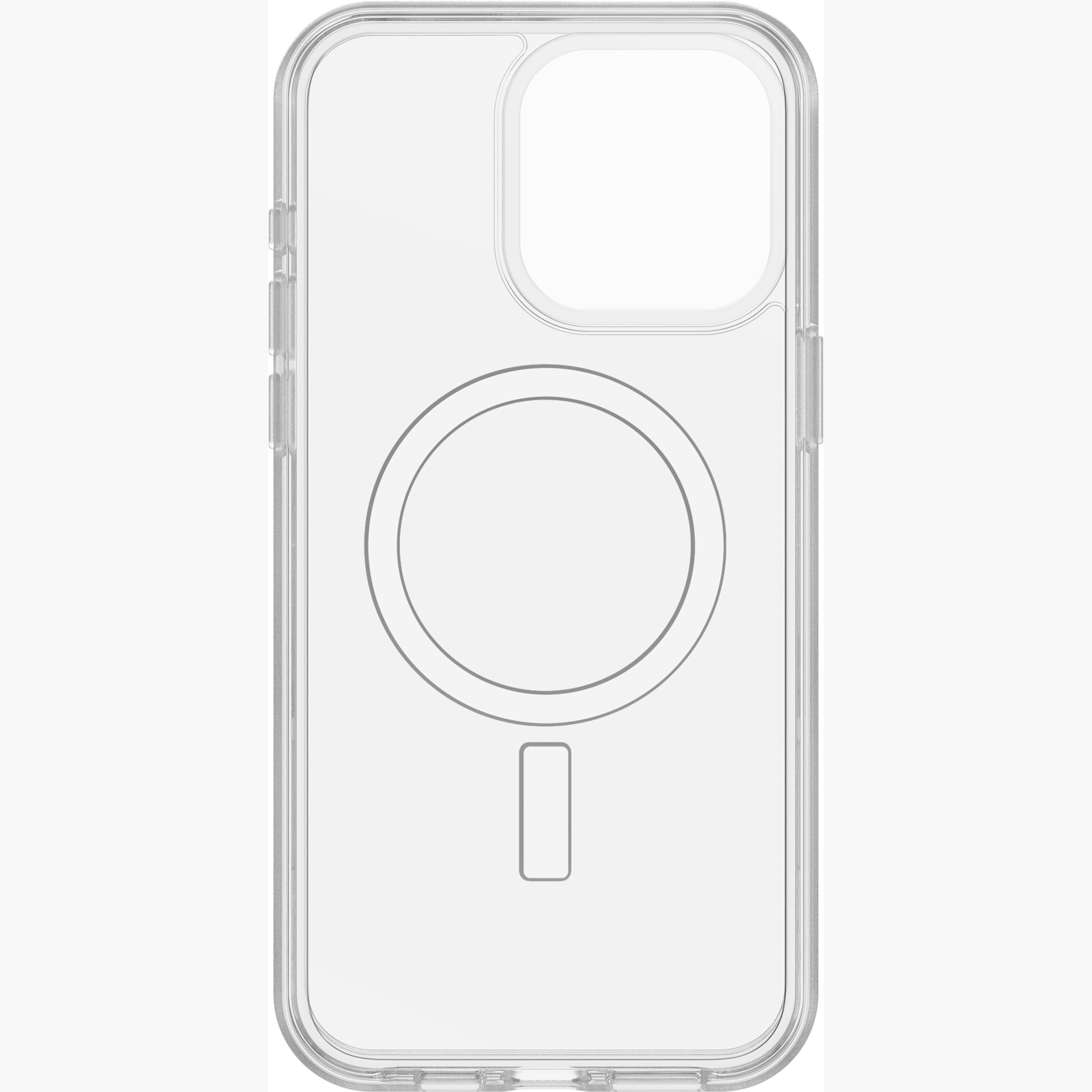 Otterbox Backcover »Symmetry Hülle Apple iPhone 15 Pro Max, MagSafe & Schutzglas«, Apple iPhone 15 Pro Max, 3x getestet nach Militärstandard und Premium Glass Displayschutz
