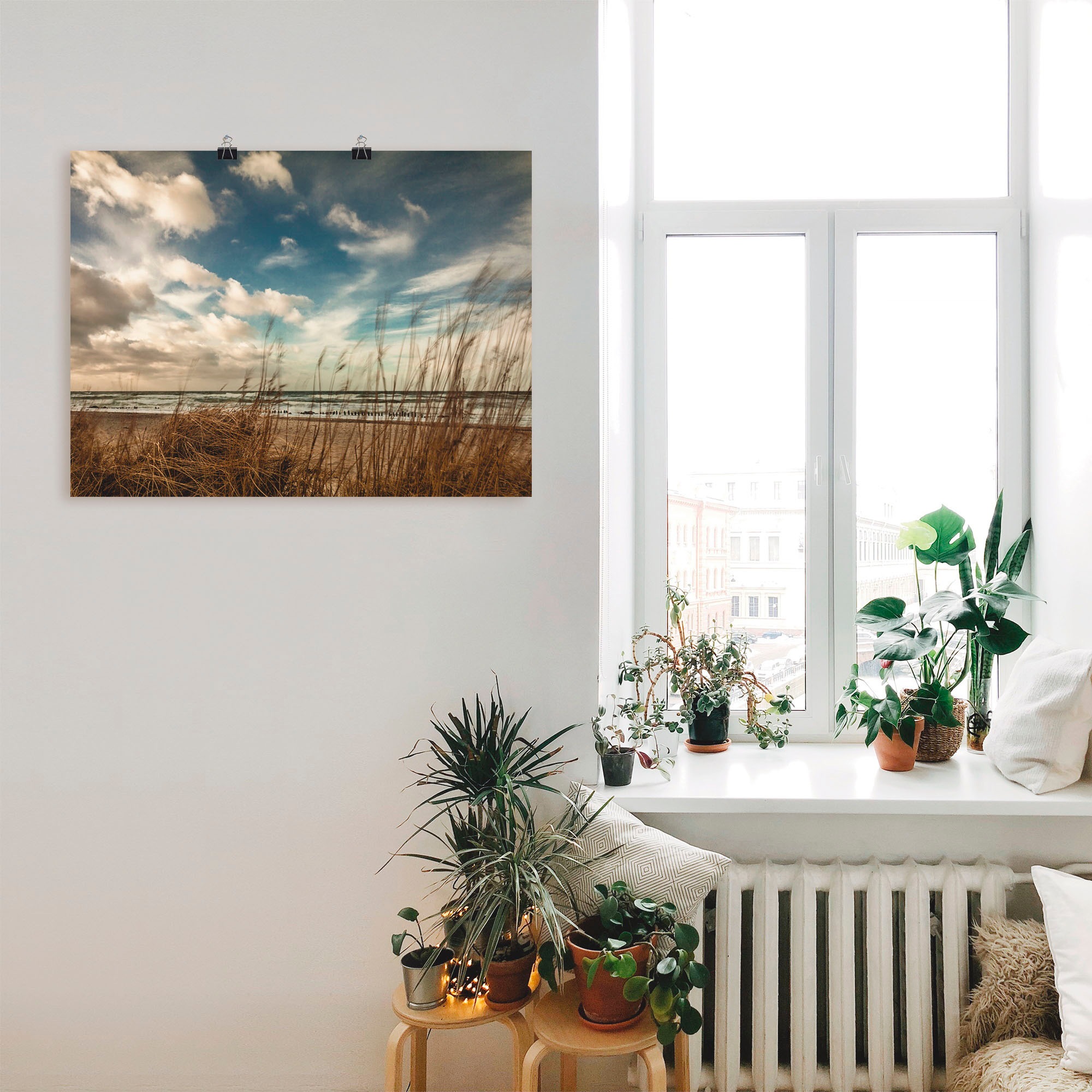 Artland Wandbild »An der Küste der Ostsee«, Gewässer, (1 St.), als  Leinwandbild, Wandaufkleber oder Poster in versch. Größen bestellen | BAUR