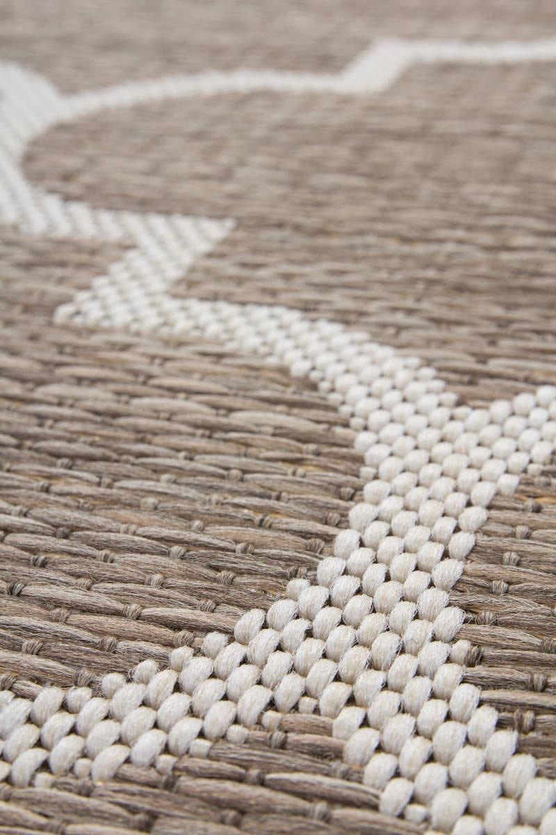 Teppich LALEE "Sunset 604" Gr. 2, beige, B:80cm H:7mm L:150cm, Kunstfaser, Teppiche, Teppich, In- und Outdoor geeignet, Wohnzimmer 3