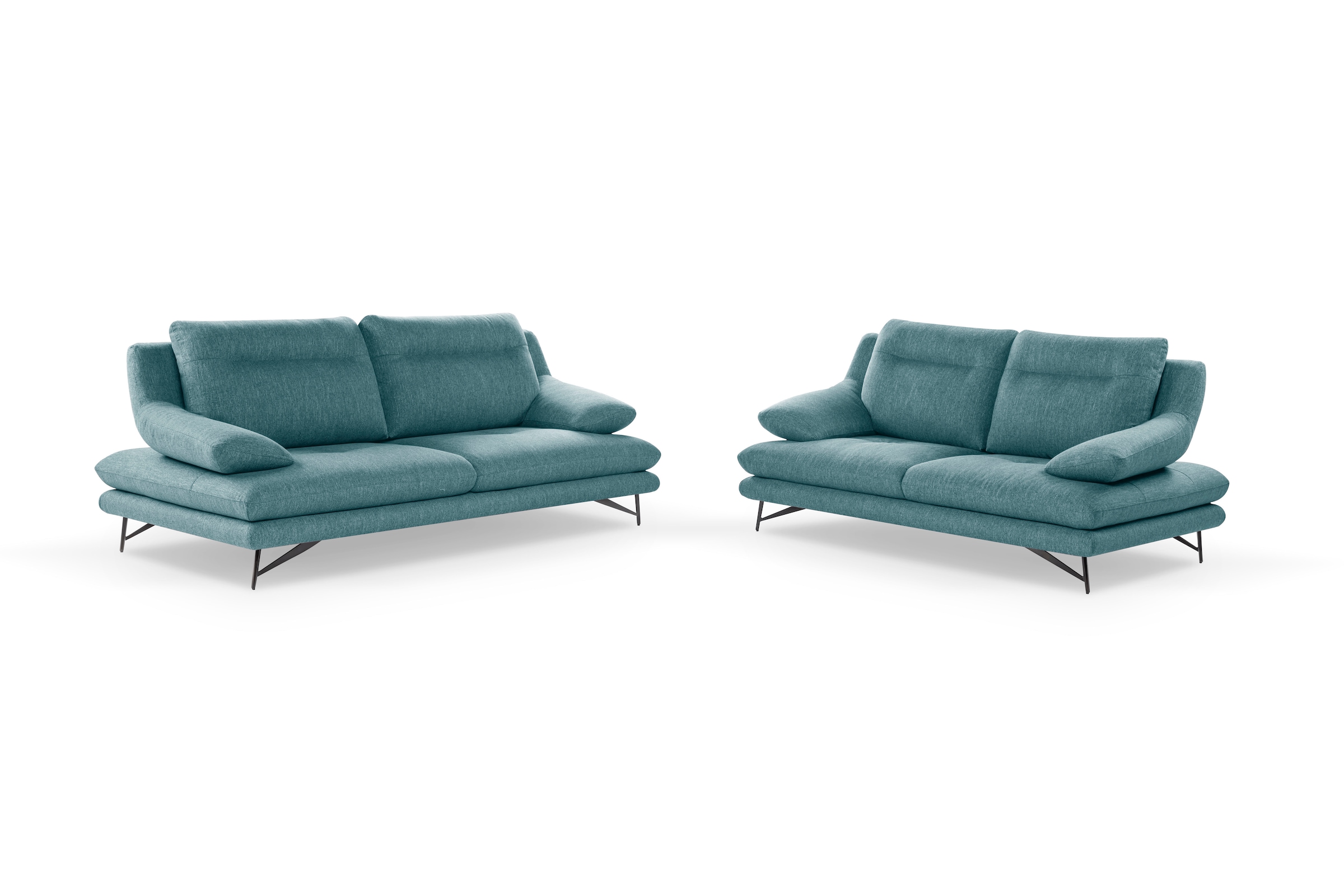 CALIA ITALIA 3-Sitzer »Cezanne modern, elegant und bequem, aufwendige Detailverarbeitung«, wahlweise mit Sitztiefenverstellung