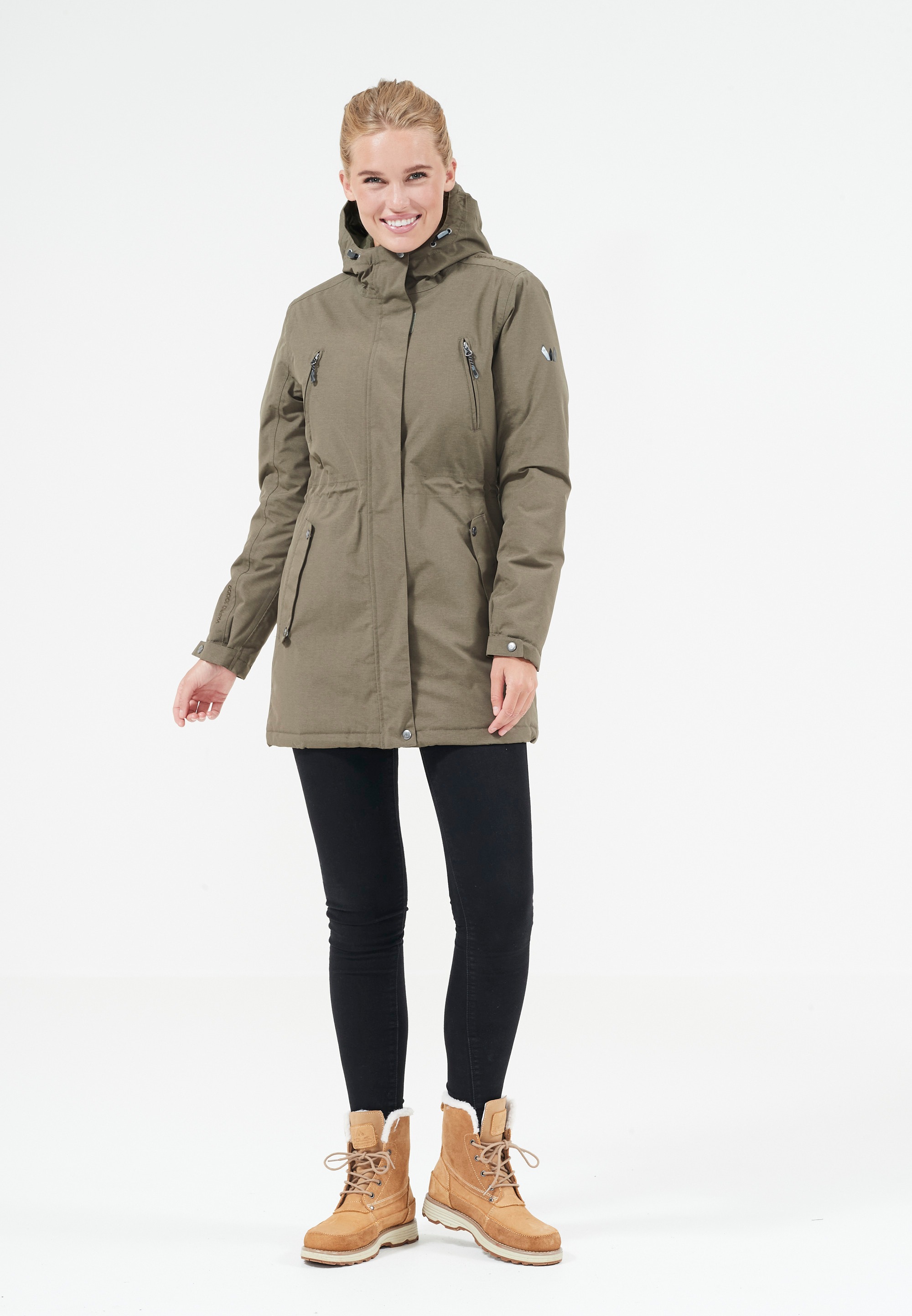 WHISTLER Parka »Basta W Long W-PRO 10000«, mit wasser- und winddichter Membran
