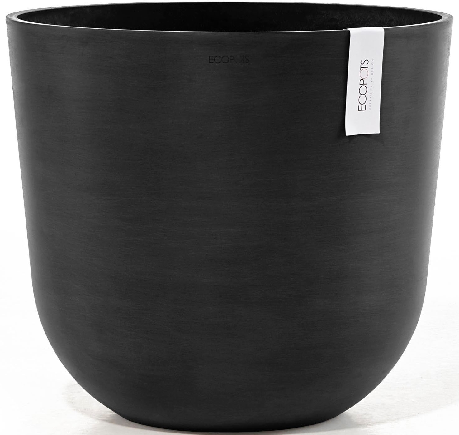 ECOPOTS Blumentopf »Oslo 45 + Wassersystem Dunkelgrau« für innen und außen: frostsicher, bruchsicher und lichtbeständig
