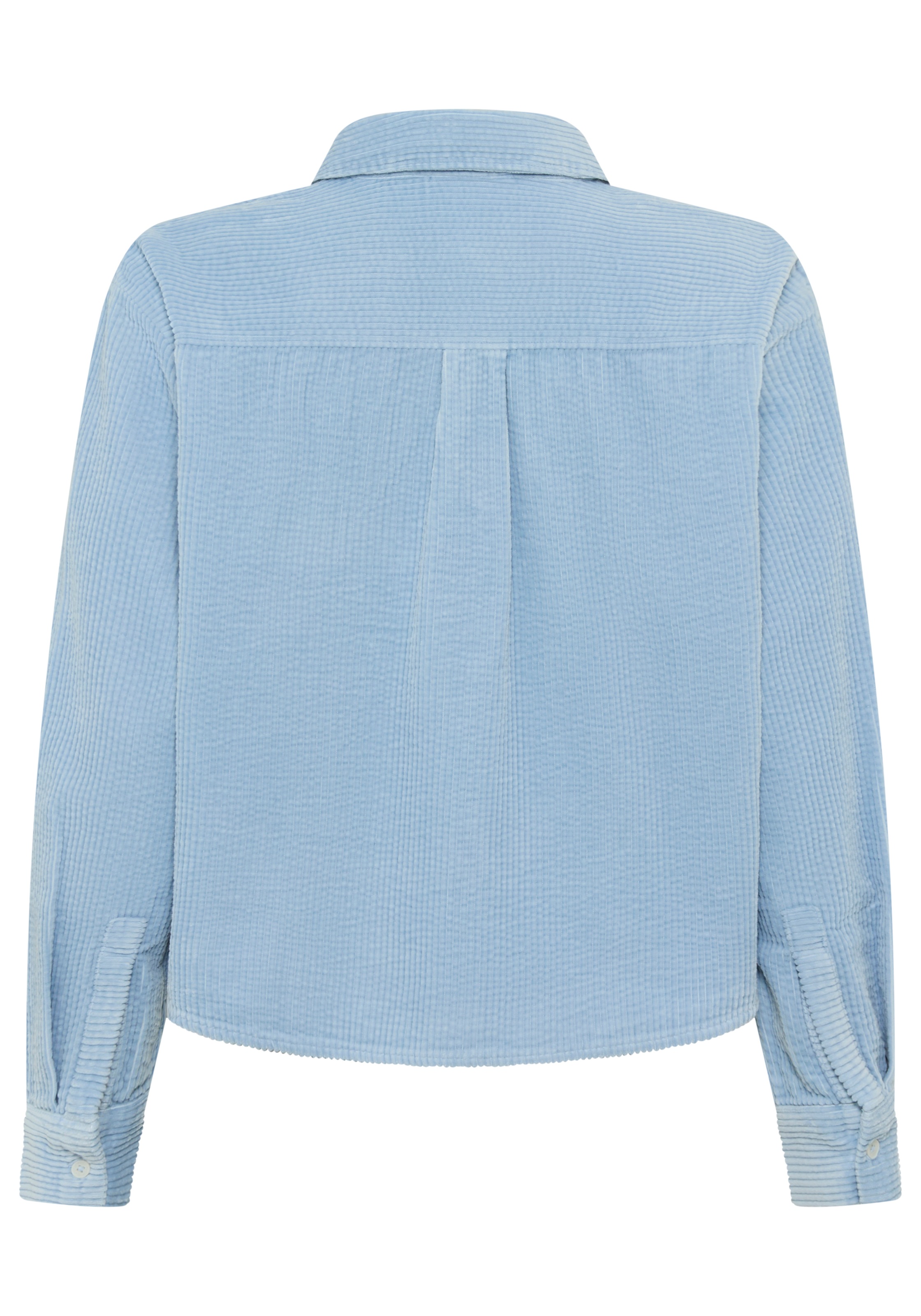 Marc OPolo DENIM Langarmbluse Cordbluse loose fit mit lässiger Bubble-Struk günstig online kaufen