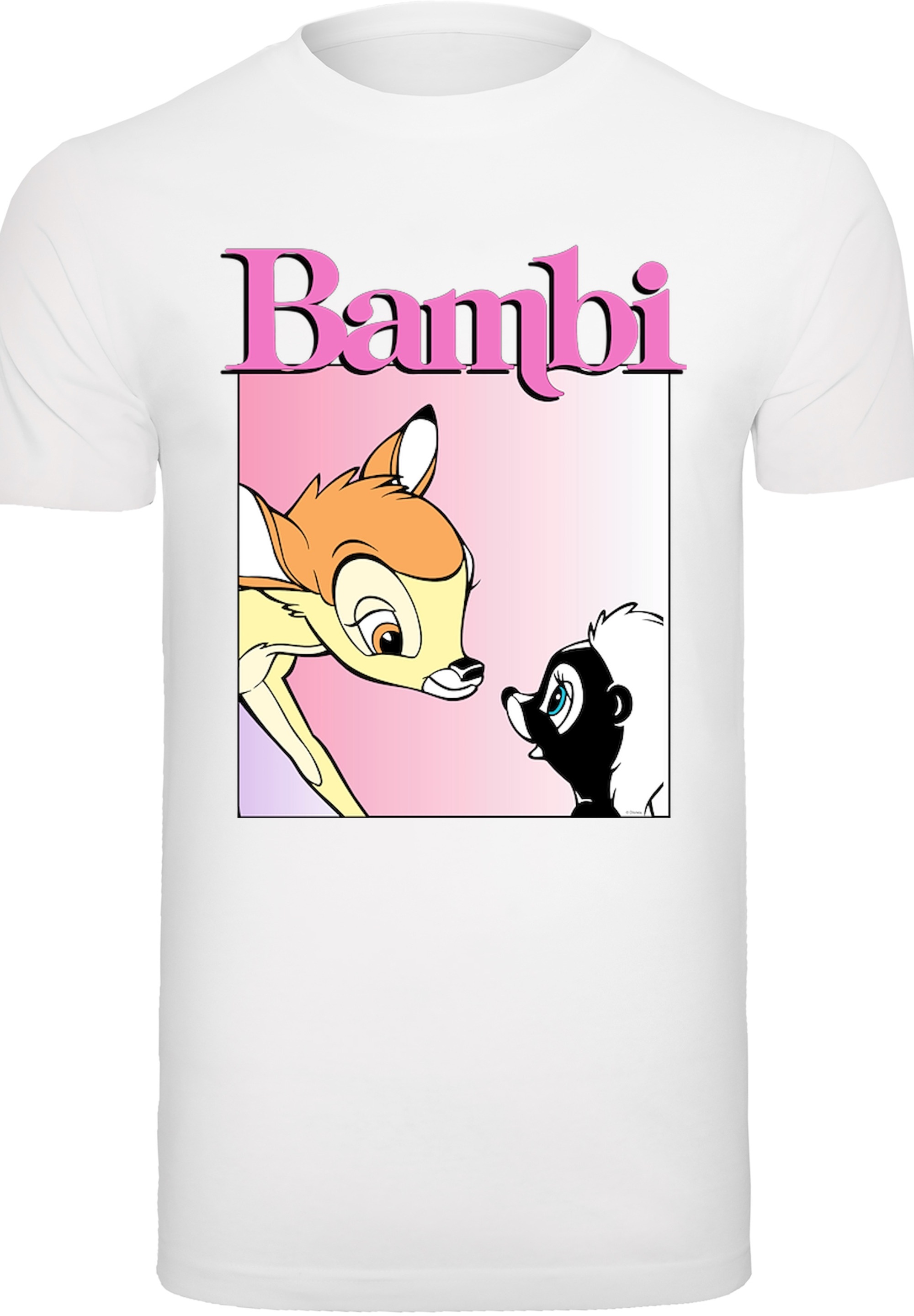 F4NT4STIC T-Shirt »Disney Bambi Nice To Meet You«, Herren,Premium Merch,Regular-Fit,Basic,Bedruckt