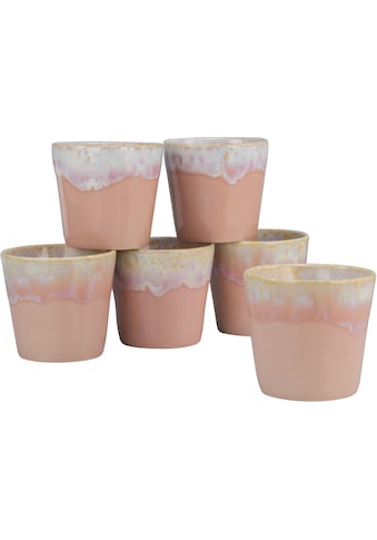 Becher »Kaffeebecher Grespresso Lungo«, (Set, 6 tlg.)