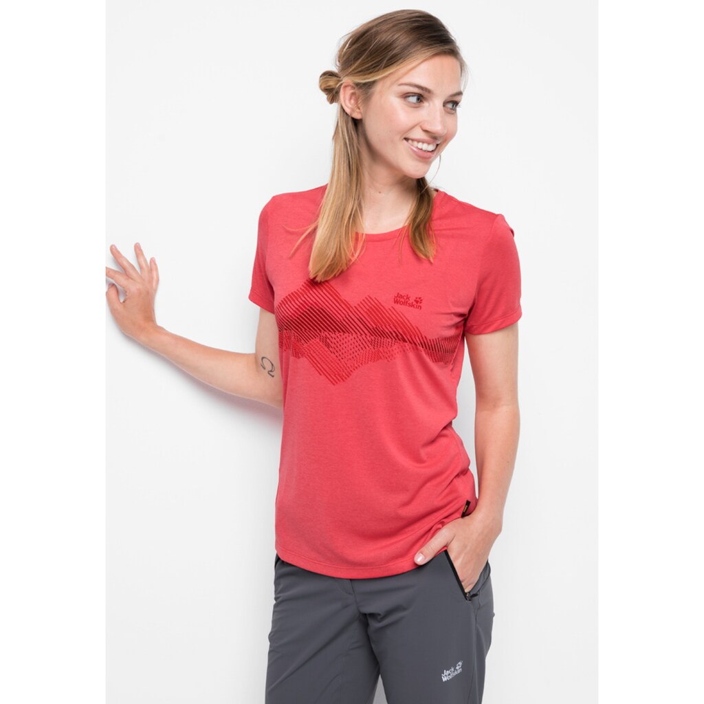 Jack Wolfskin T-Shirt »CROSSTRAIL GRAPHIC T W«