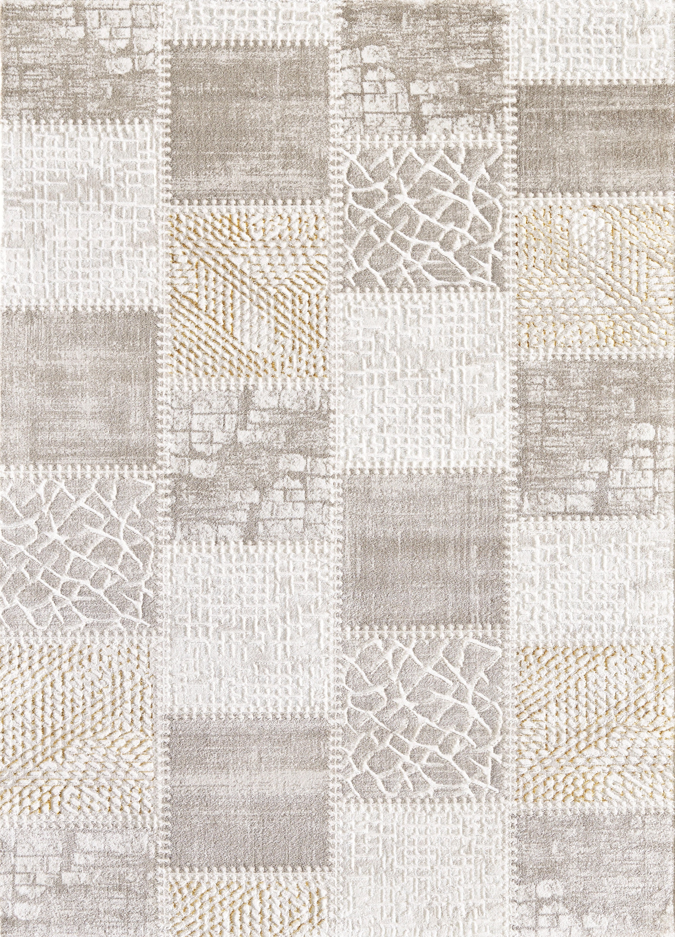 Sanat Teppich »Harmony 3202, auch als Läufer«, rechteckig, 12 mm Höhe, Wohnzimmer, Kurzflor, modern, Retro, Schlafzimmer