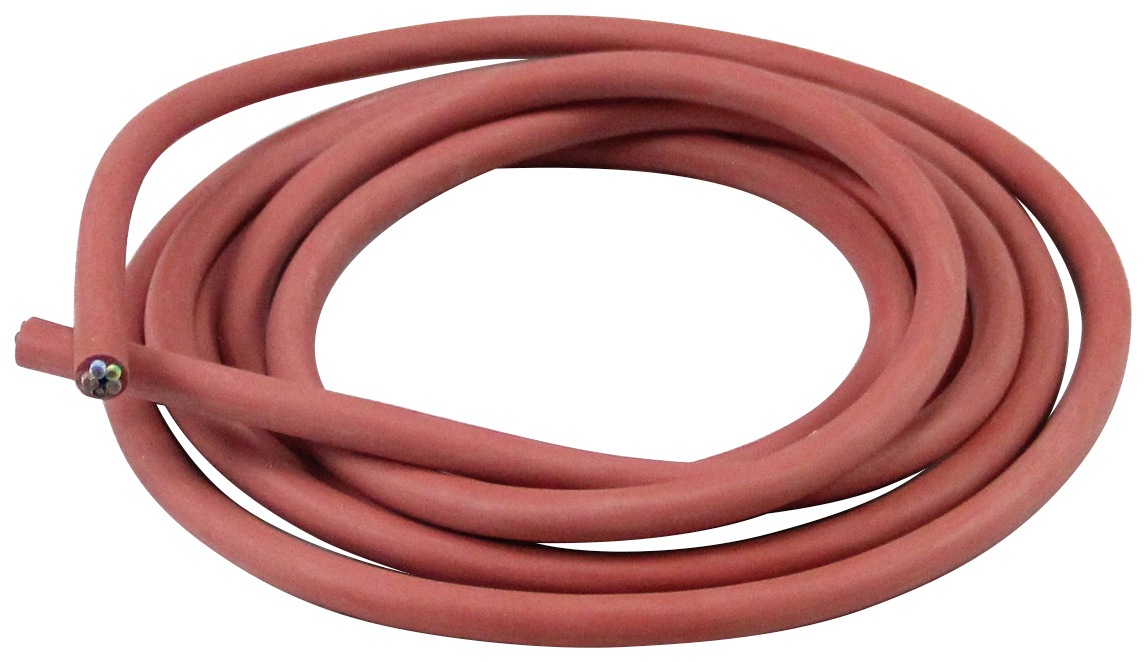 Karibu Silikonkabel, 300 cm, für Sauna Steuergerät, 5 x 1,5 mm², 3 Meter