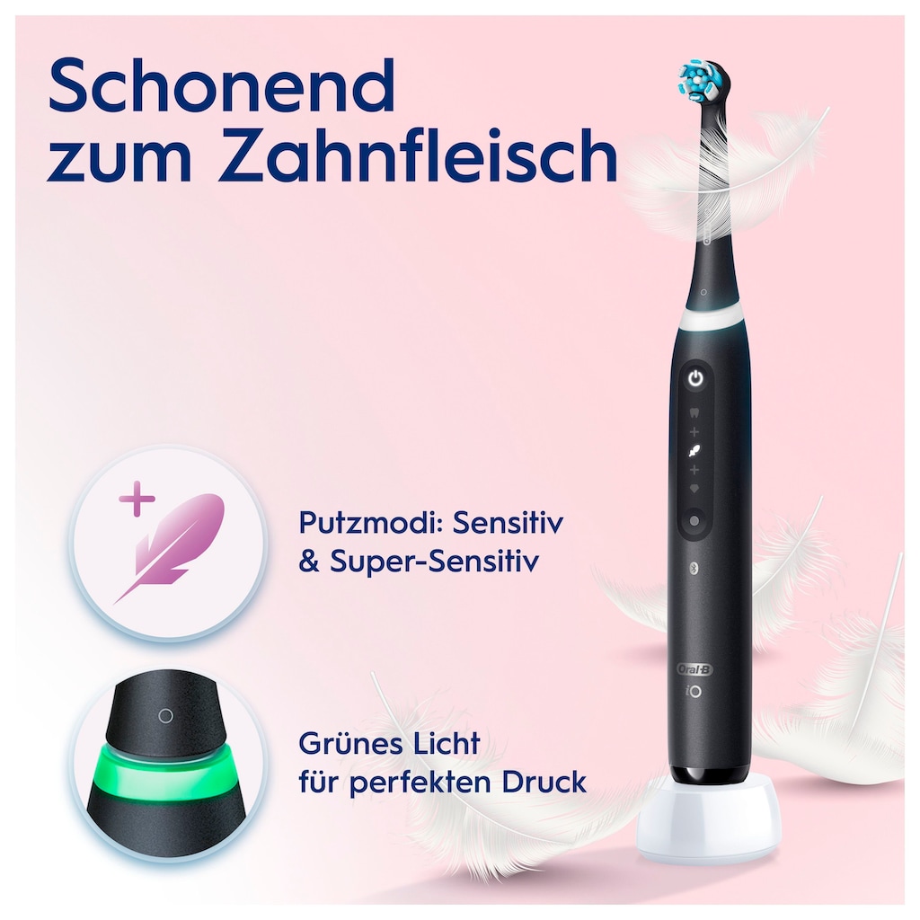 Oral-B Elektrische Zahnbürste »iO 5 Duopack«, 2 St. Aufsteckbürsten