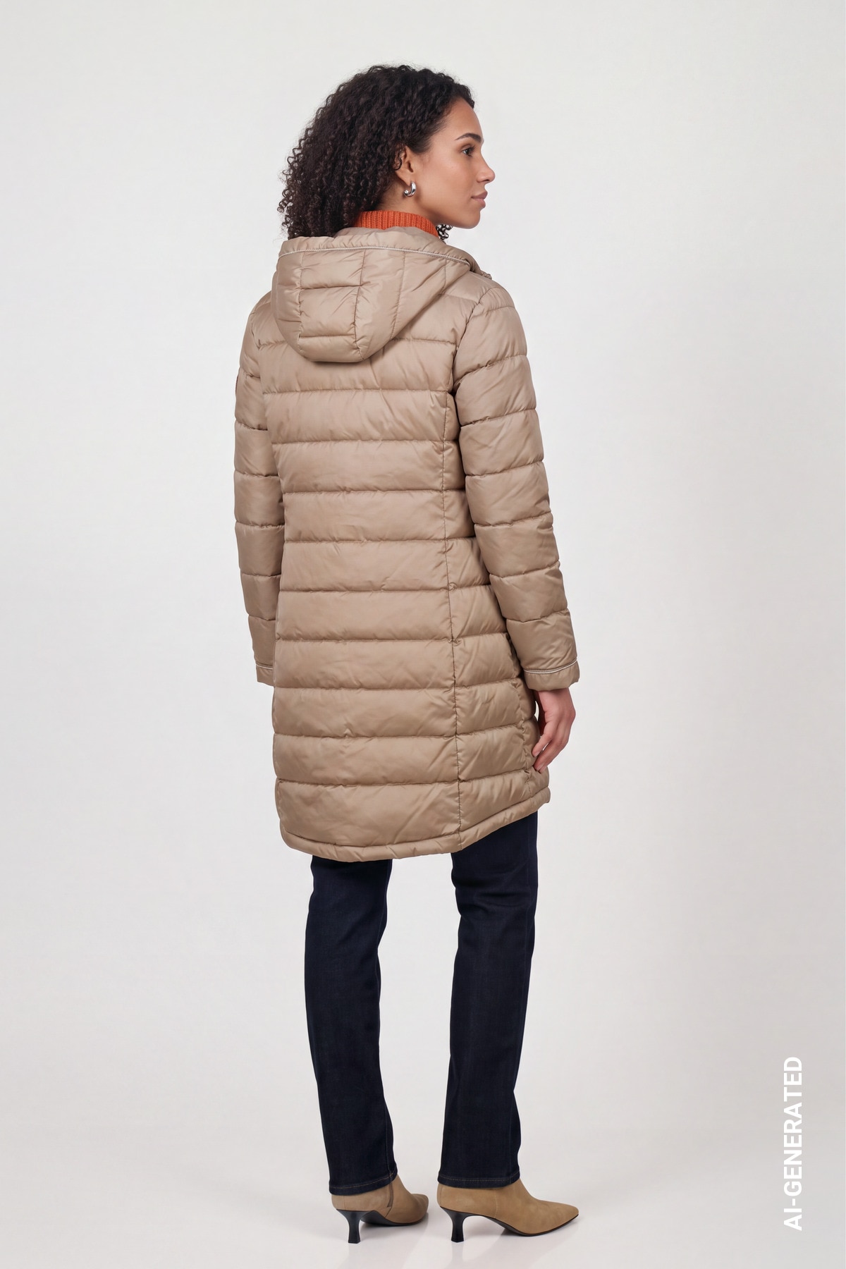 Monari Steppmantel Regular fit mit Kapuze