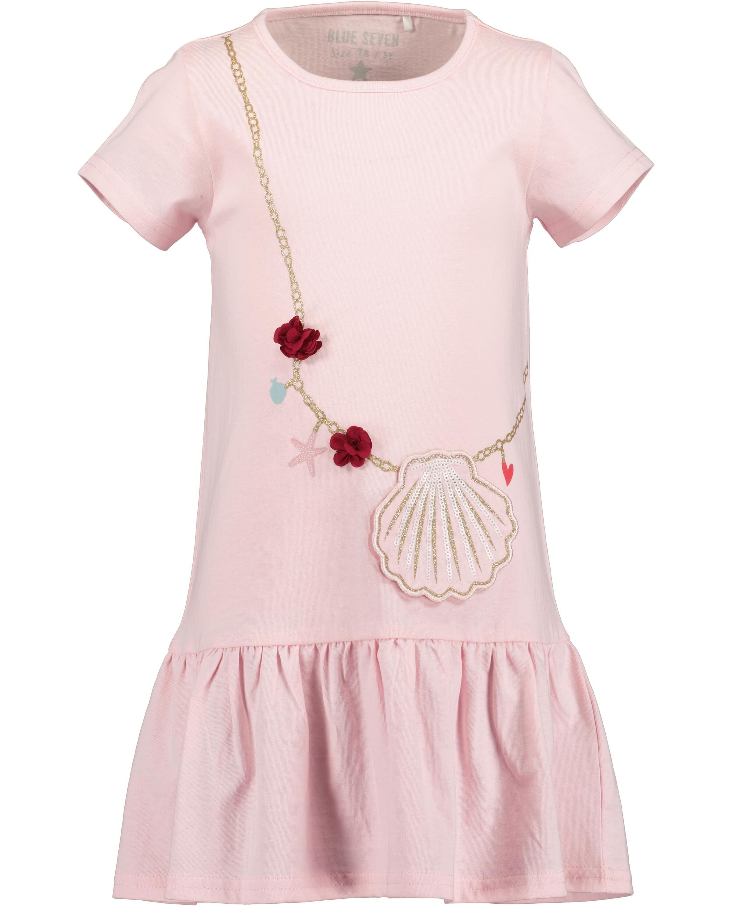 Blue Seven Jerseykleid "Mädchen Kleid mit Volants"