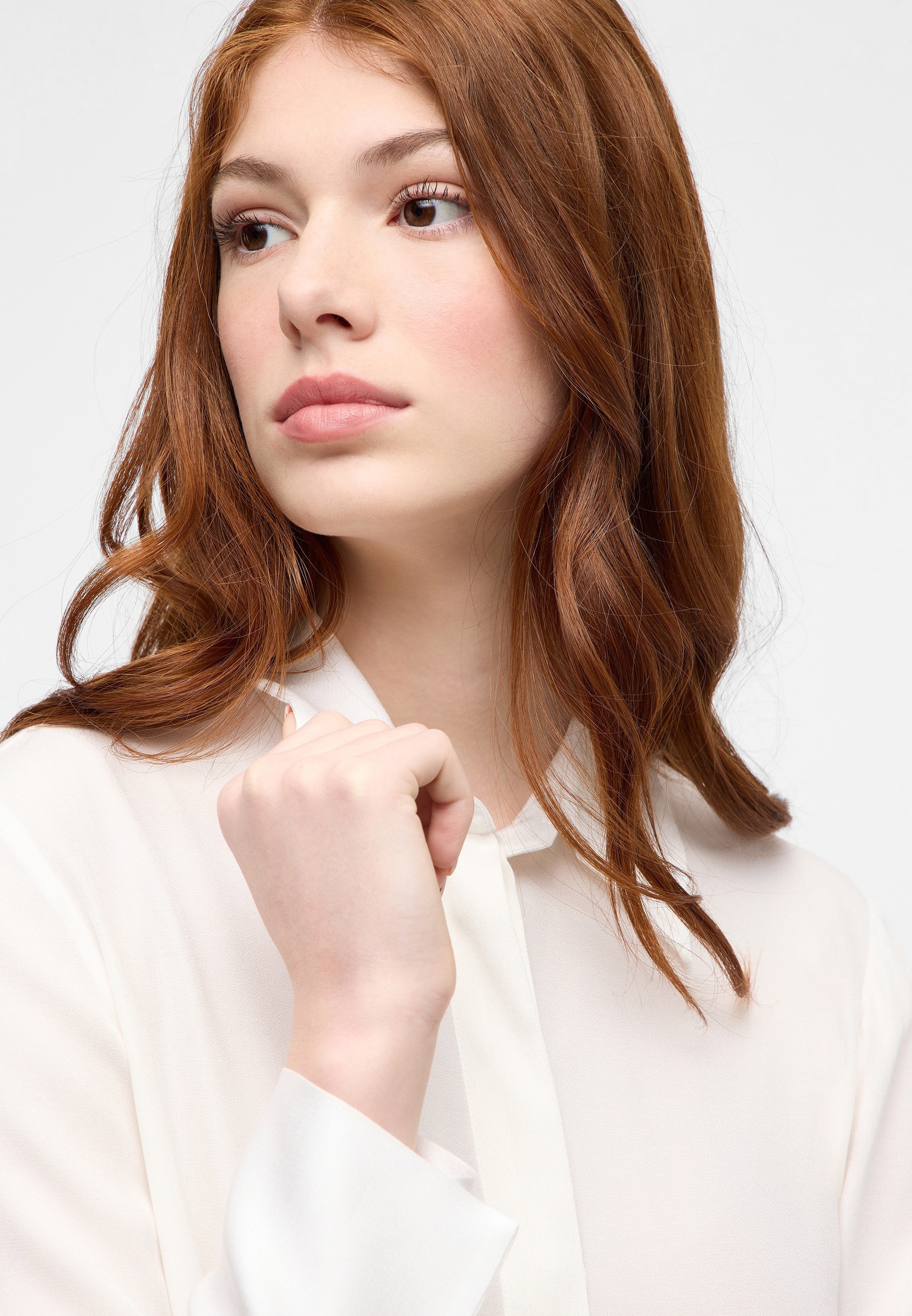 Eterna Hemdbluse »LOOSE FIT« EASY IRON (bügelleicht)