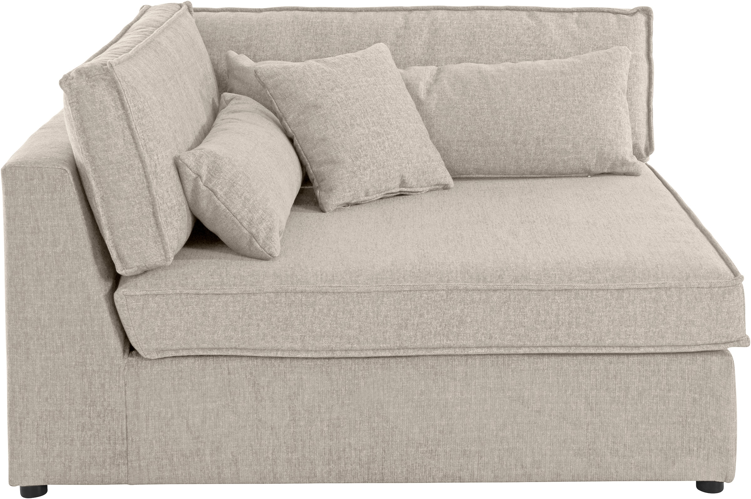 OTTO home Sofa-Eckelement "Enid" Teil eines Modulsofas, fester Sitzkomfort, günstig online kaufen