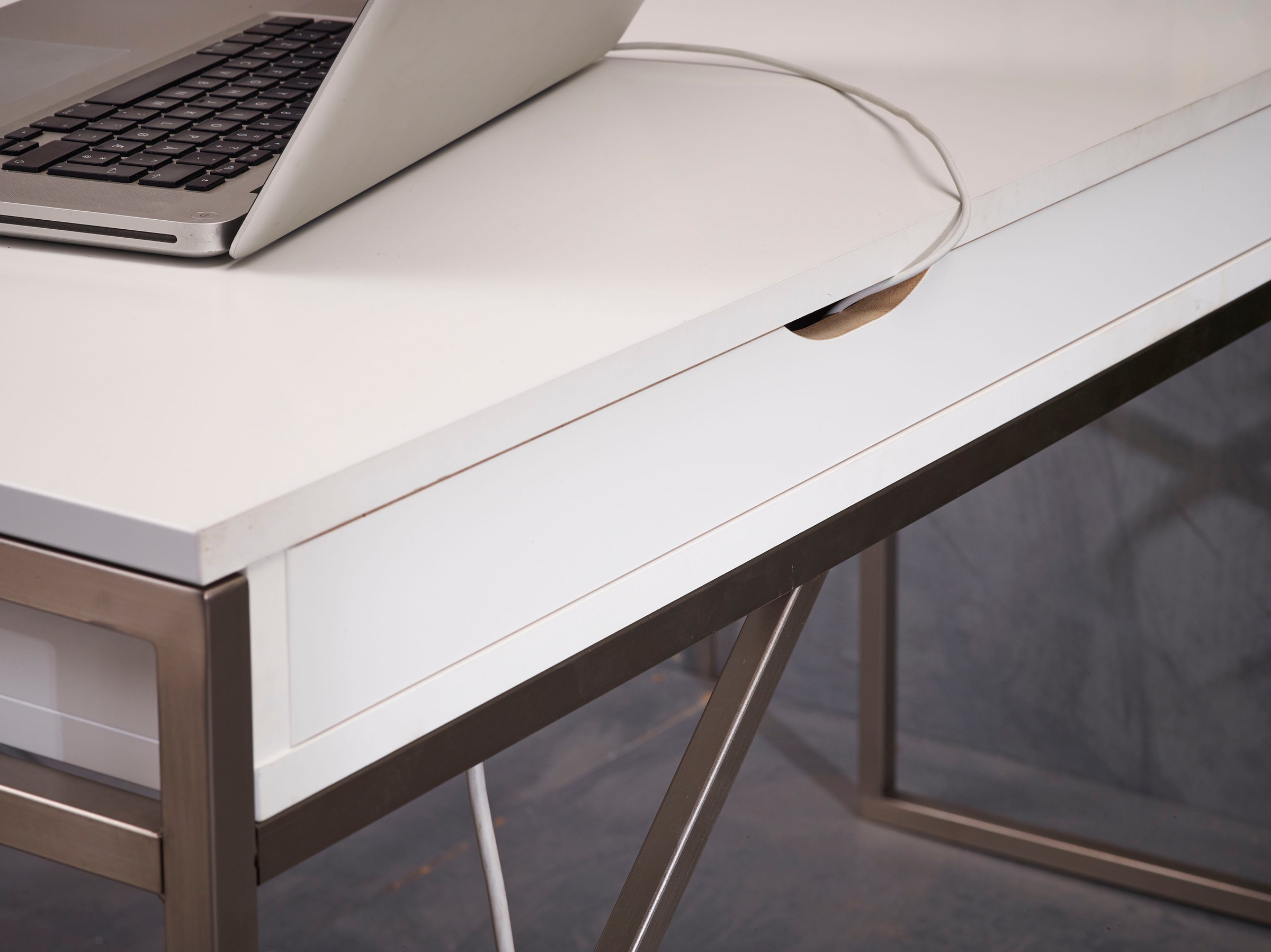 Hammel Furniture Schreibtisch »Mistral Bürotisch, Arbeitstisch, Tisch, Computertisch«, mit Gestell, B: 137,4 cm, Designmöbel