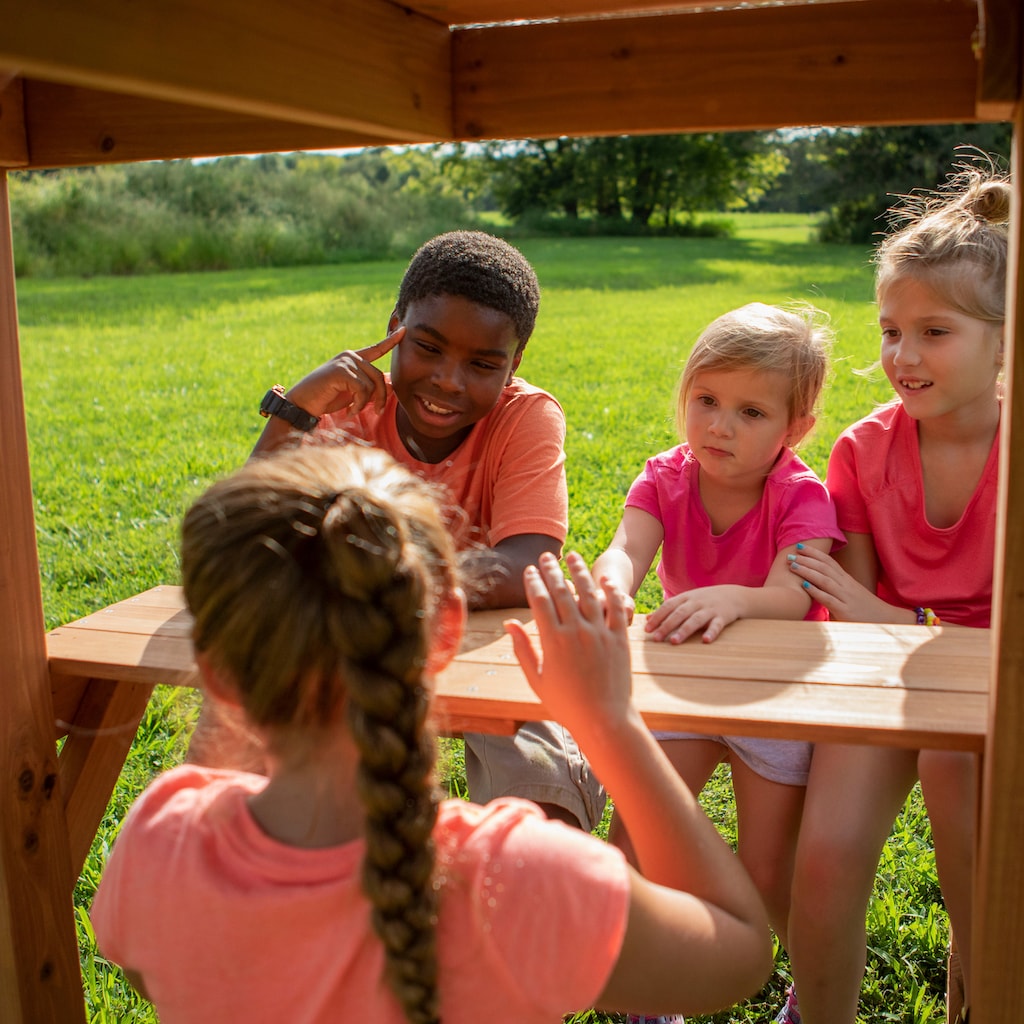 Backyard Discovery Spielturm »Belmont«, mit Schaukeln und Rutsche