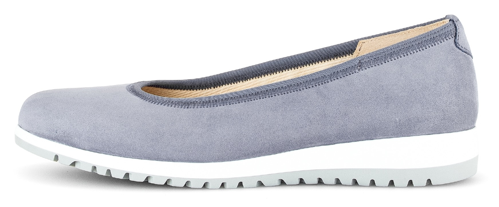 Gabor Ballerina »FLORENZ«, Slip-On Sneaker, Freizeitschuh in Schuhweite G (weit)