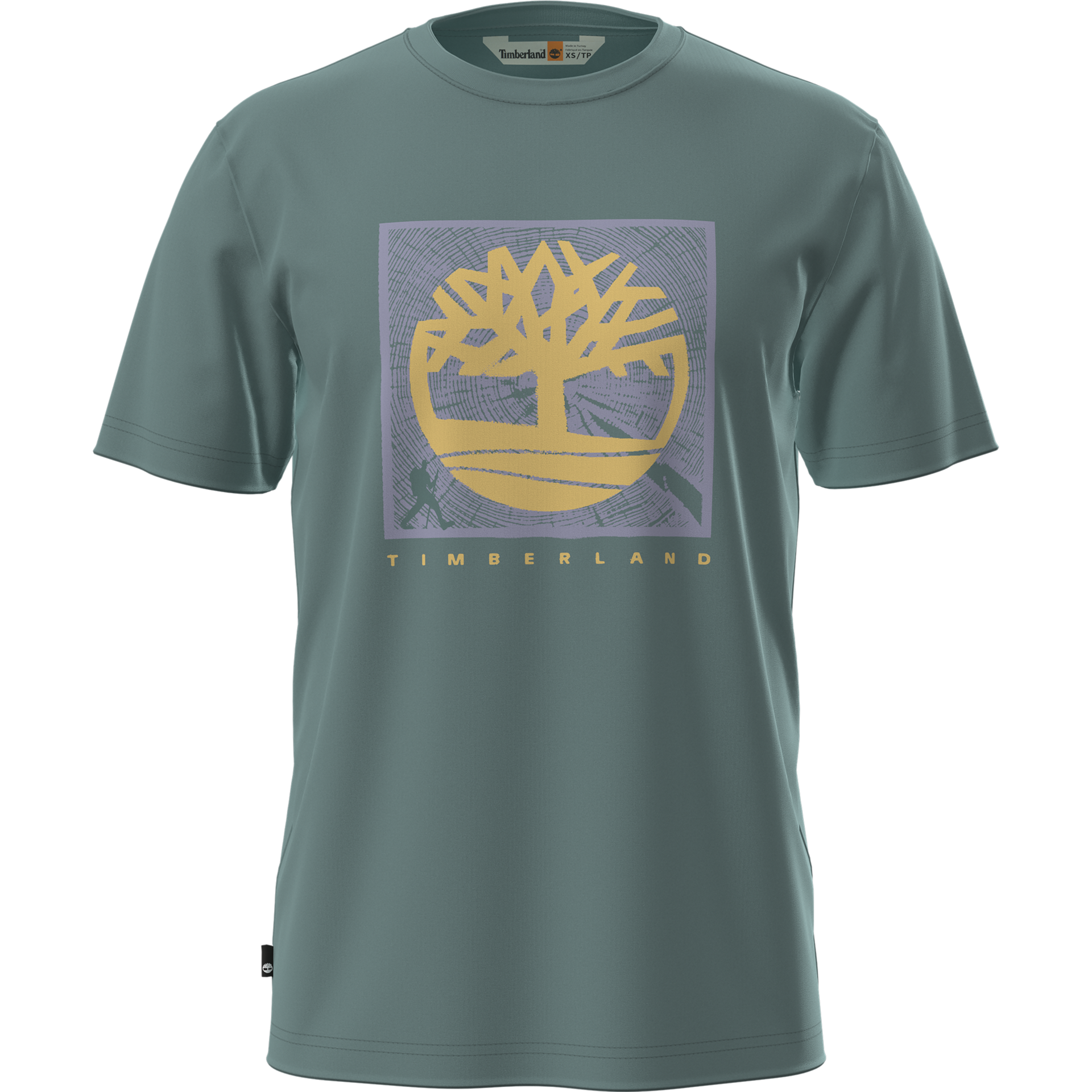 Timberland T-Shirt »Short Sleeve Front Graphic Tee«, in großen Größen