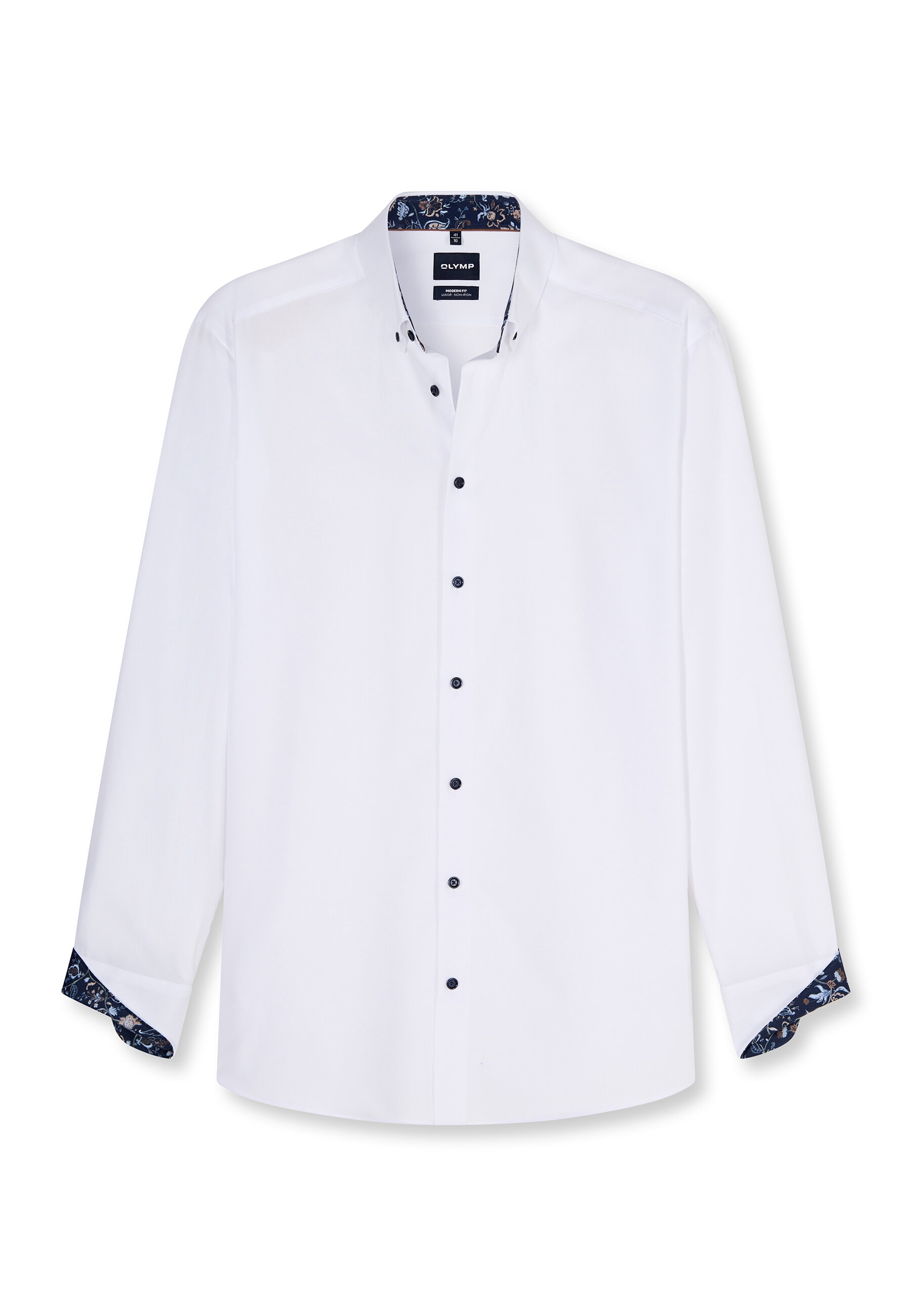 OLYMP "OLYMP Luxor, Modern Fit, Button-down"