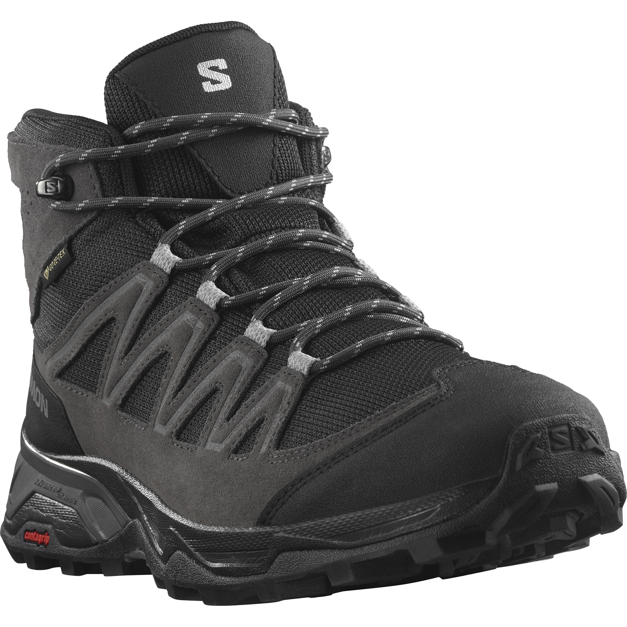 Salomon Wanderschuh "X WARD Leather MID GORE-TEX", wasserdicht