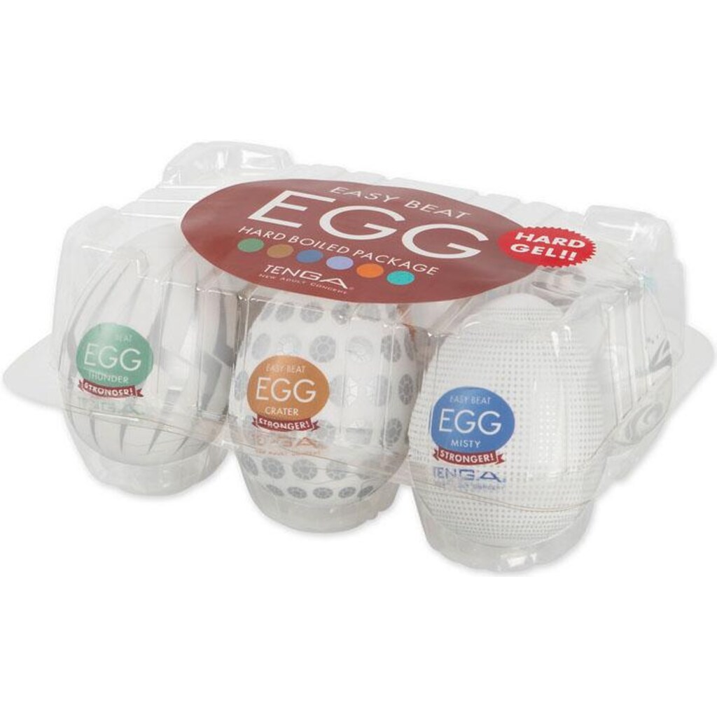 Tenga Masturbator »Egg Variety«, (Set, 6 tlg.)