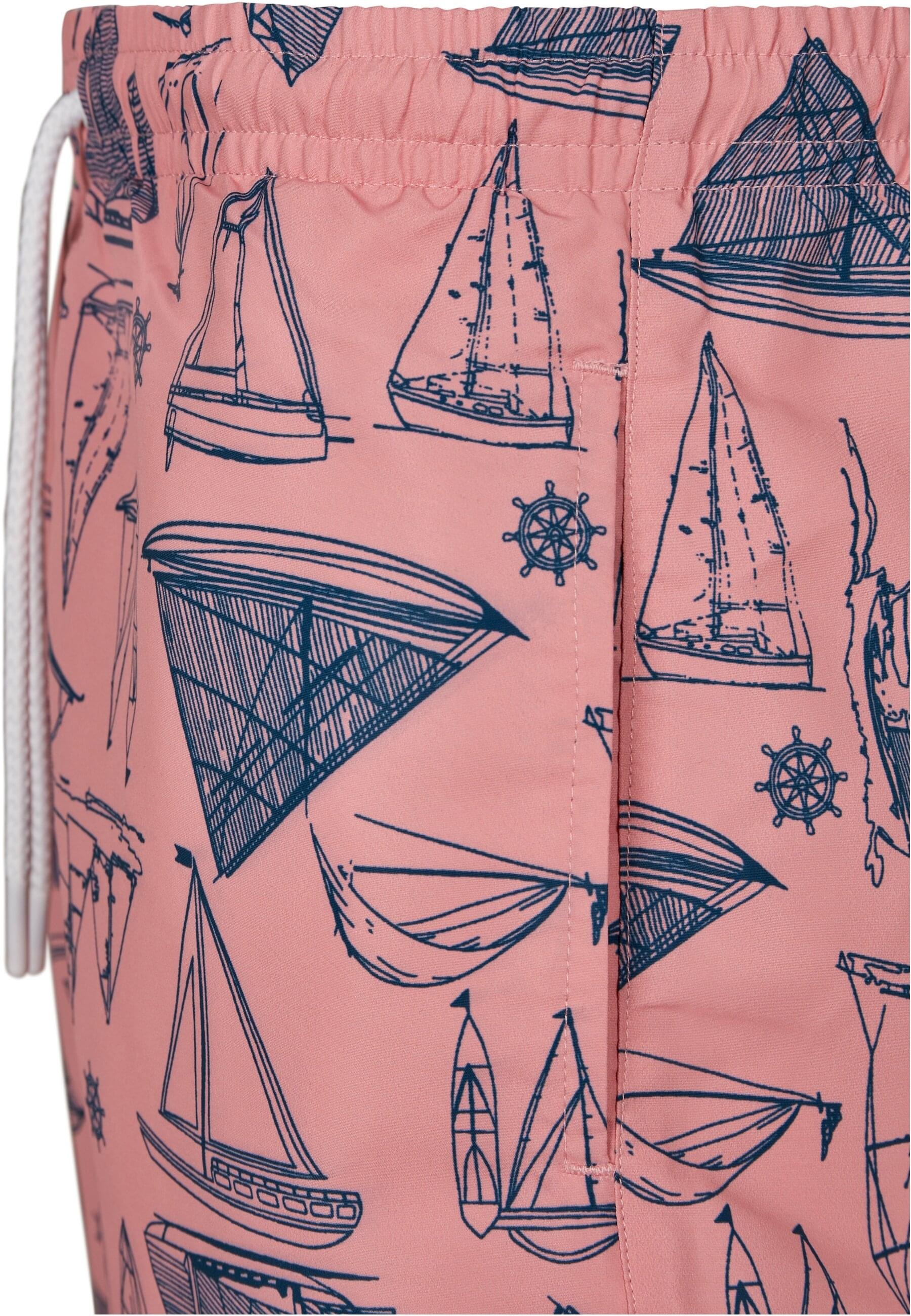 URBAN CLASSICS Badeshorts »Urban Classics Herren Pattern Swim Shorts«