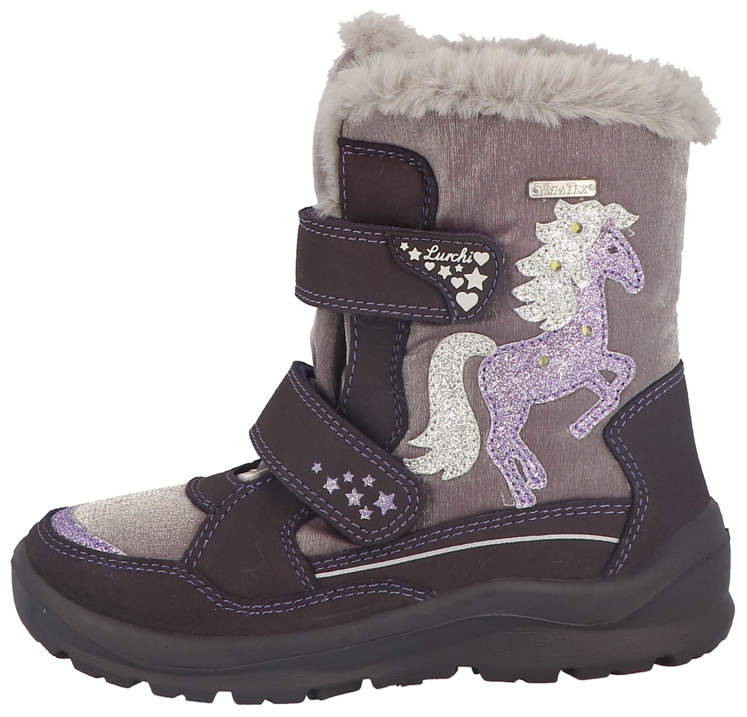 Lurchi Winterstiefel "Kanani-SYMPATEX Blinkschuh", Winterboots, Outdoorschuh, Kinderschuh mit Blinkfunktion