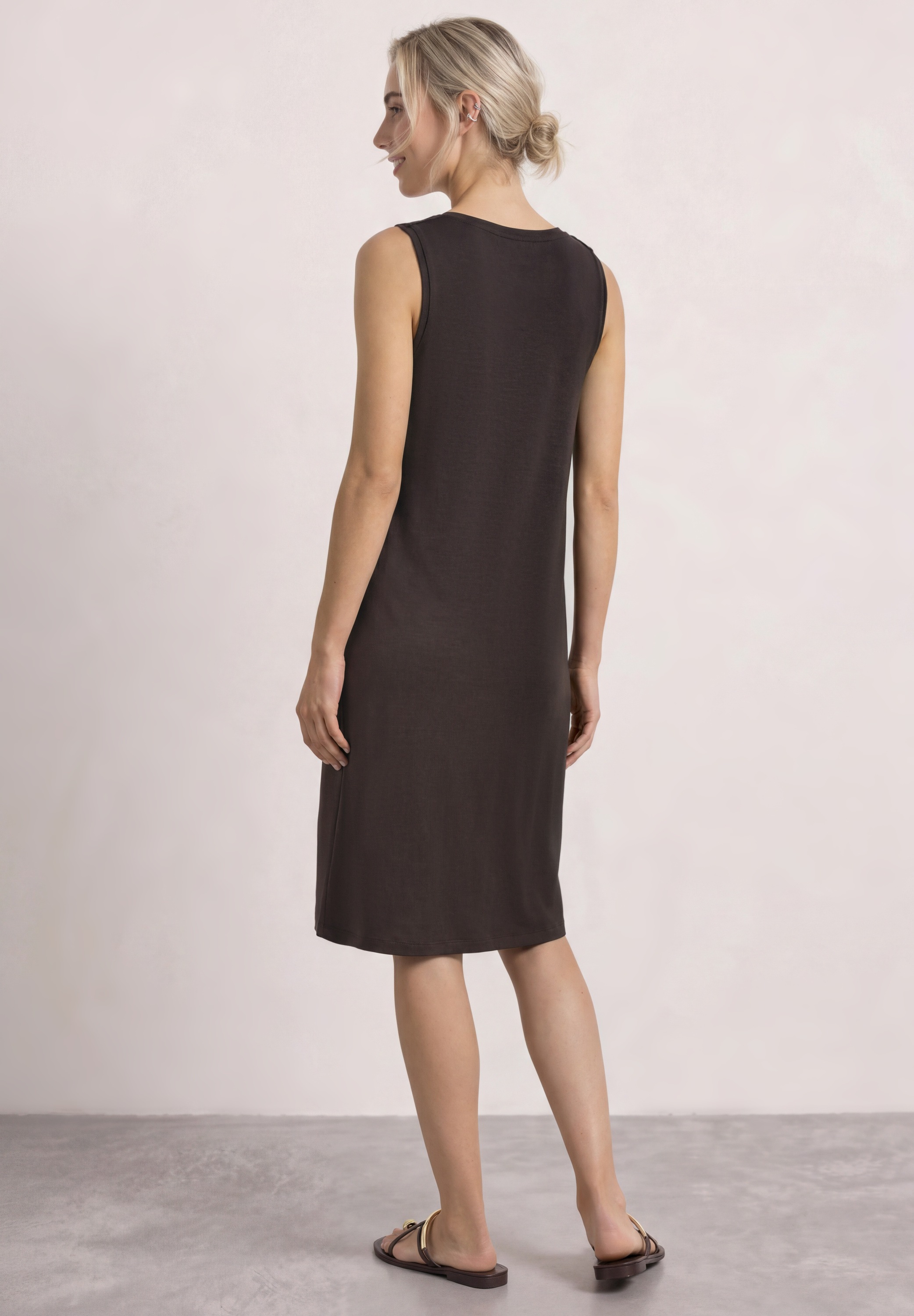 STREET ONE Midikleid Ohne Taschen knielang