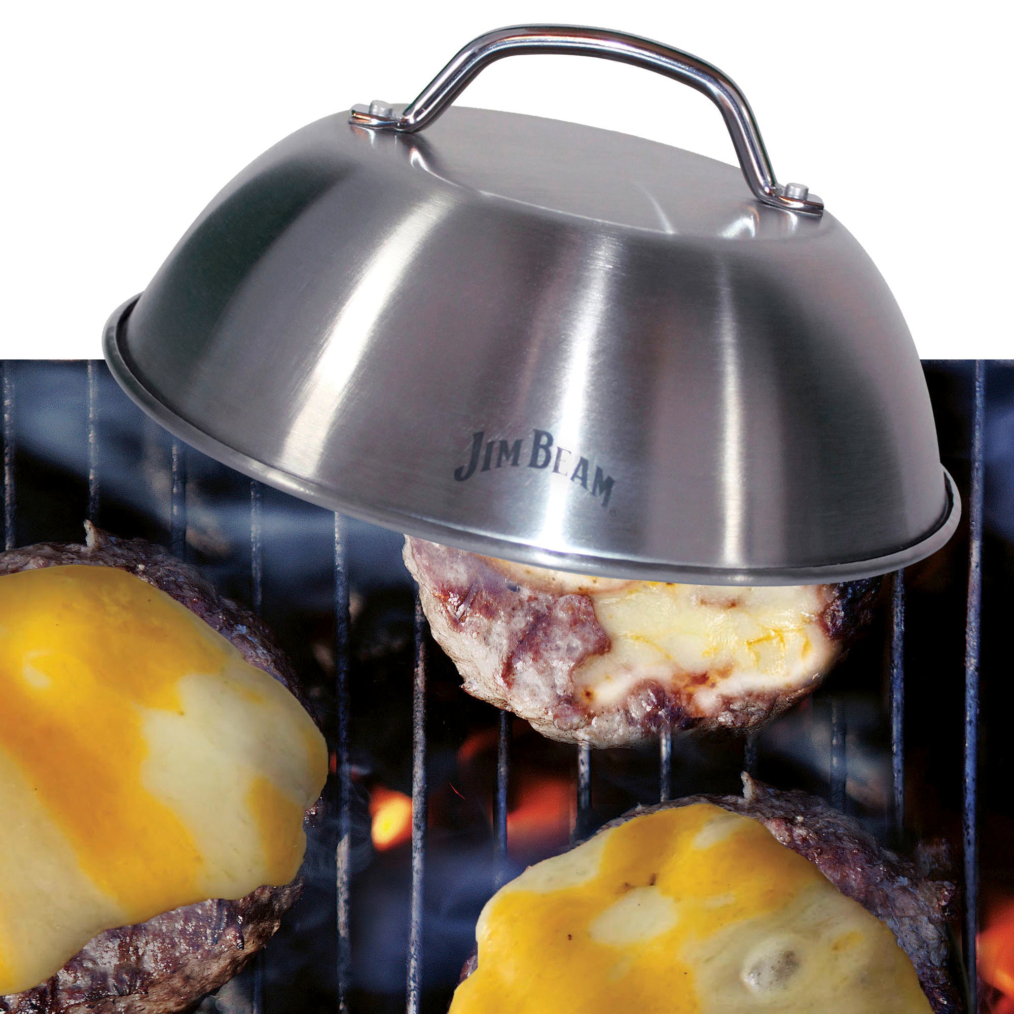 Jim Beam BBQ Deckel, Grillhaube Ø 22 cm günstig online kaufen