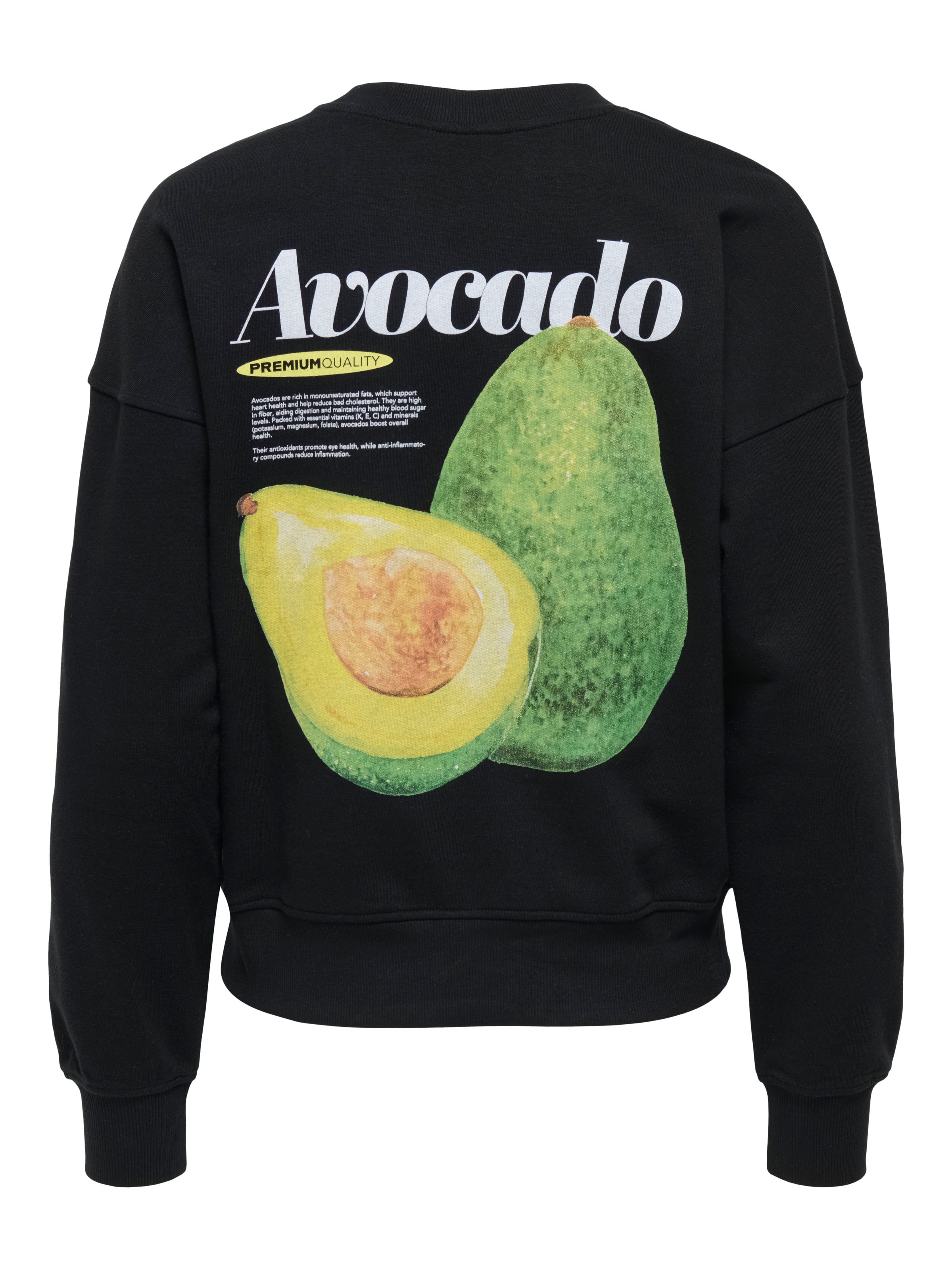 ONLY Sweatshirt "ONLPHILEA L/S FRUIT O-NECK UB SWT" günstig online kaufen