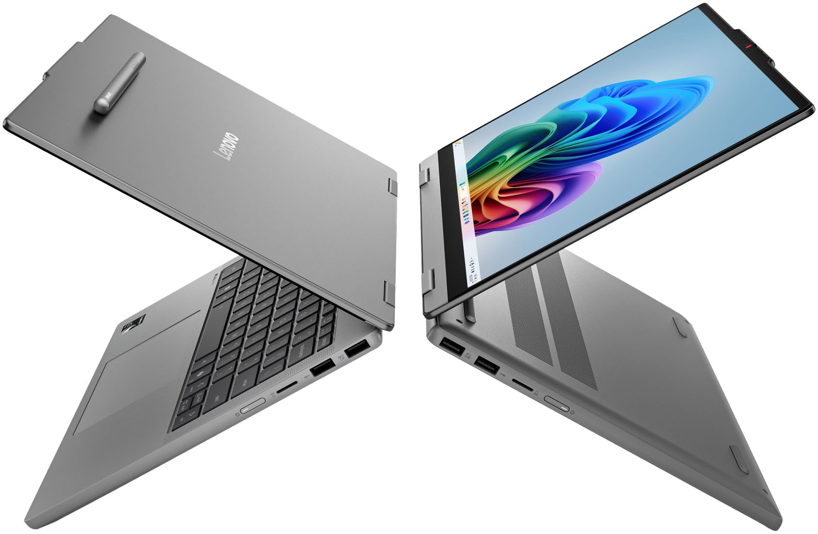 Lenovo Convertible Notebook »IdeaPad 5 2in1 14Q8Y11« 35,6 cm / 14 ″ Snapdragon X2 Plus Adreno 512 GB SSD