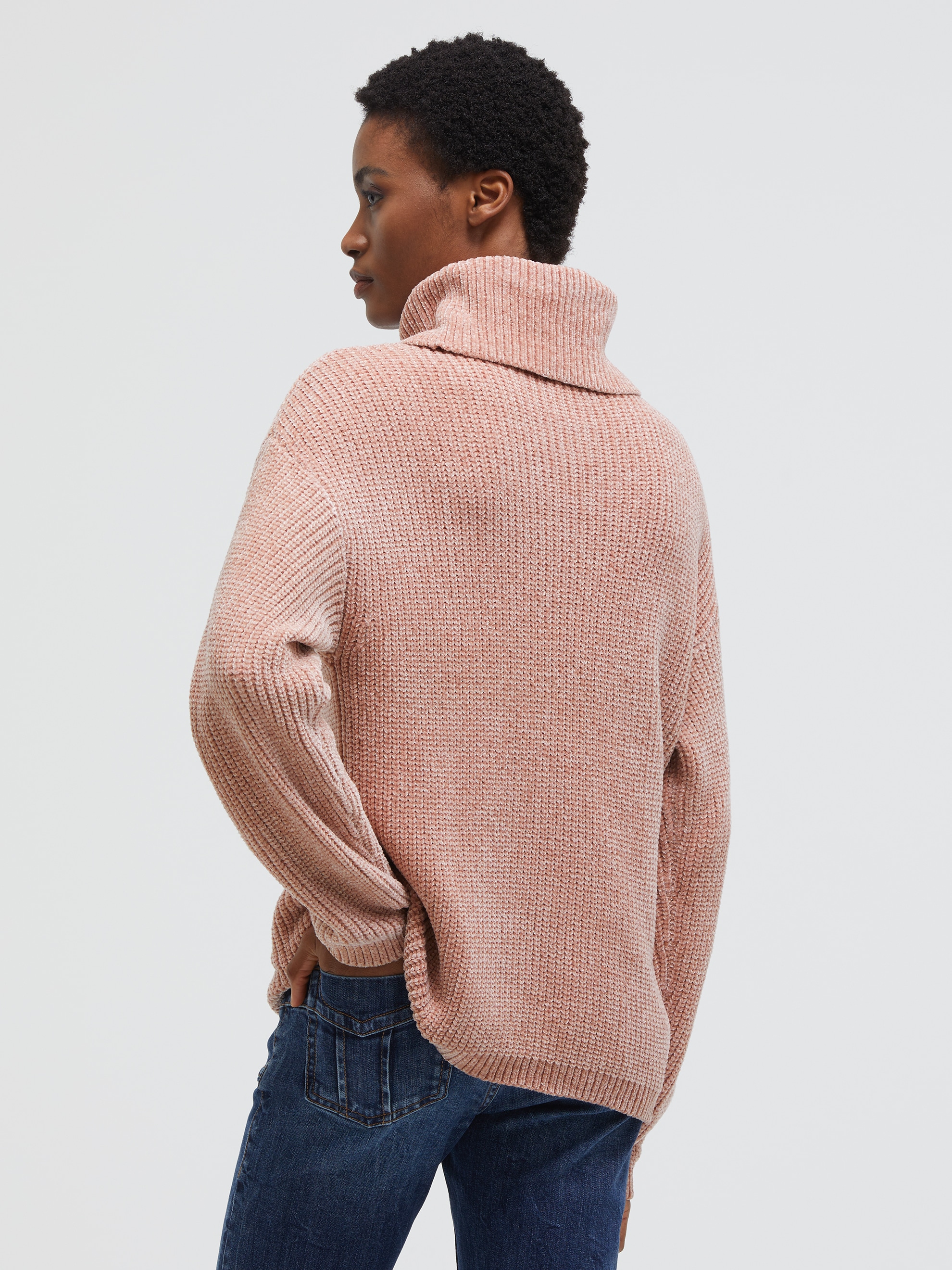 SOCCX Rollkragenpullover mit weicher Haptik