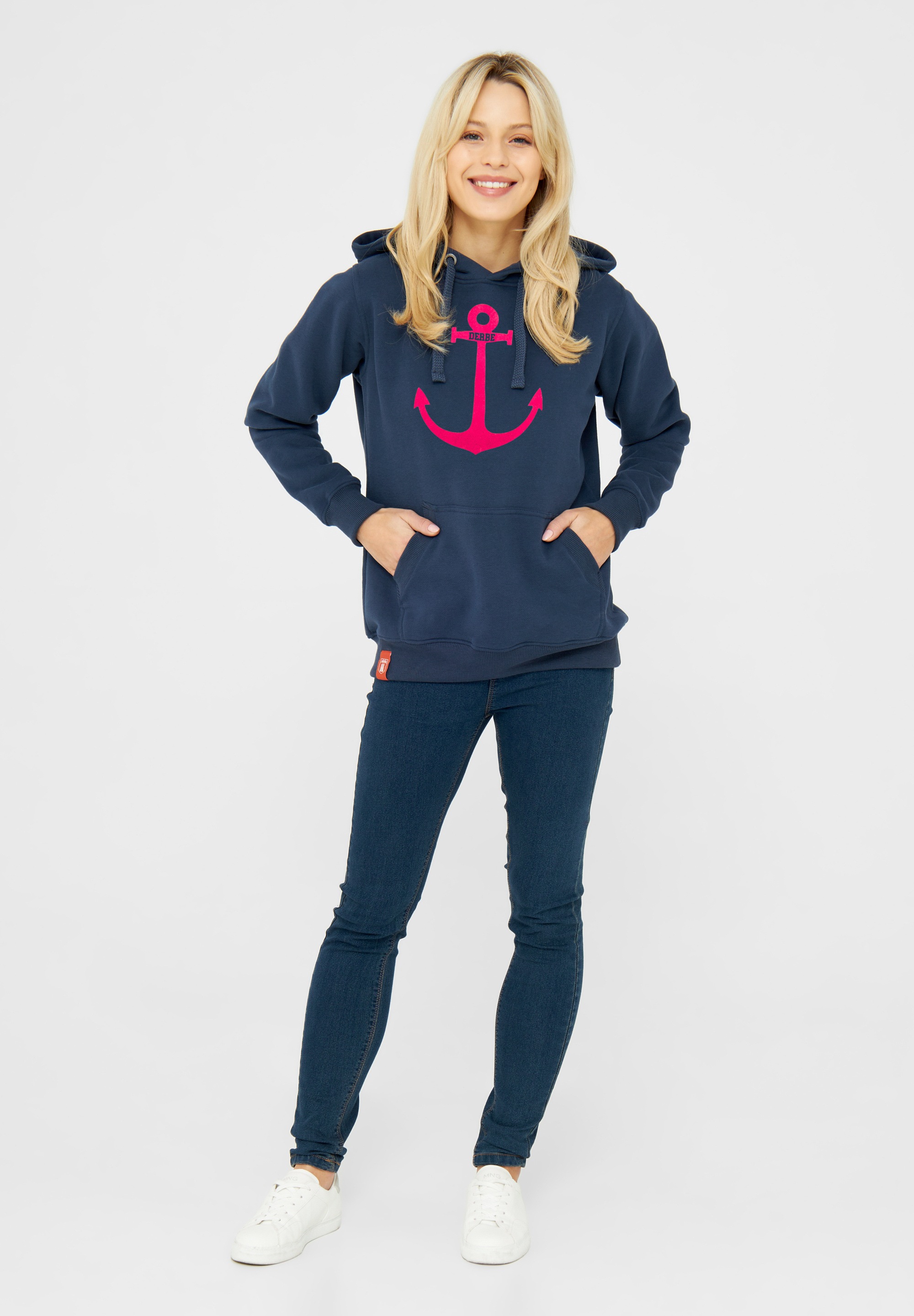 Derbe Kapuzenpullover »Anker«, Made in Portual