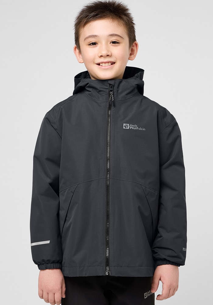 Jack Wolfskin 3-in-1-Funktionsjacke »ICELAND 3IN1 JACKET K«, mit Kapuze