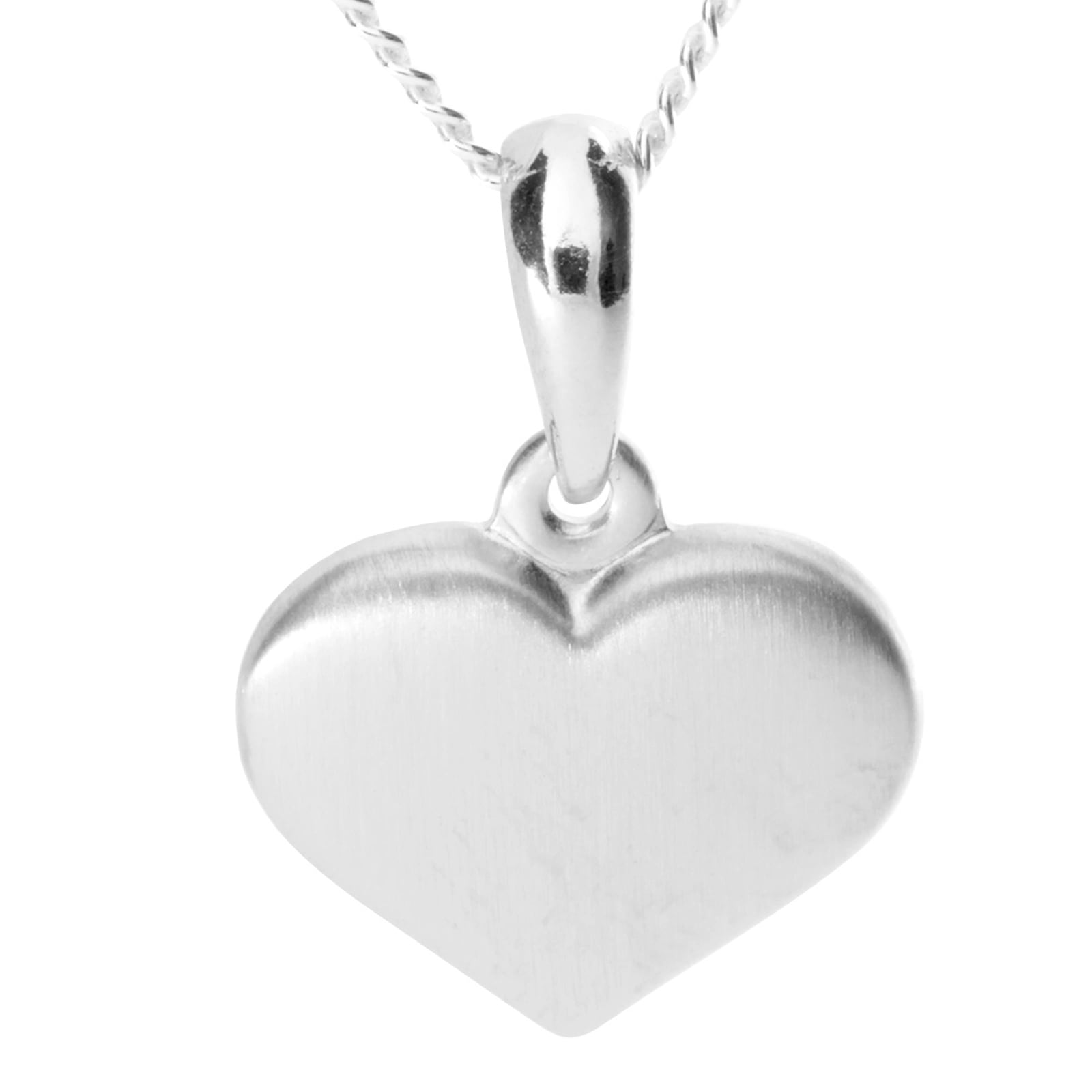 Ostsee-Schmuck Heart Pendant Chain Silver 925 45cm