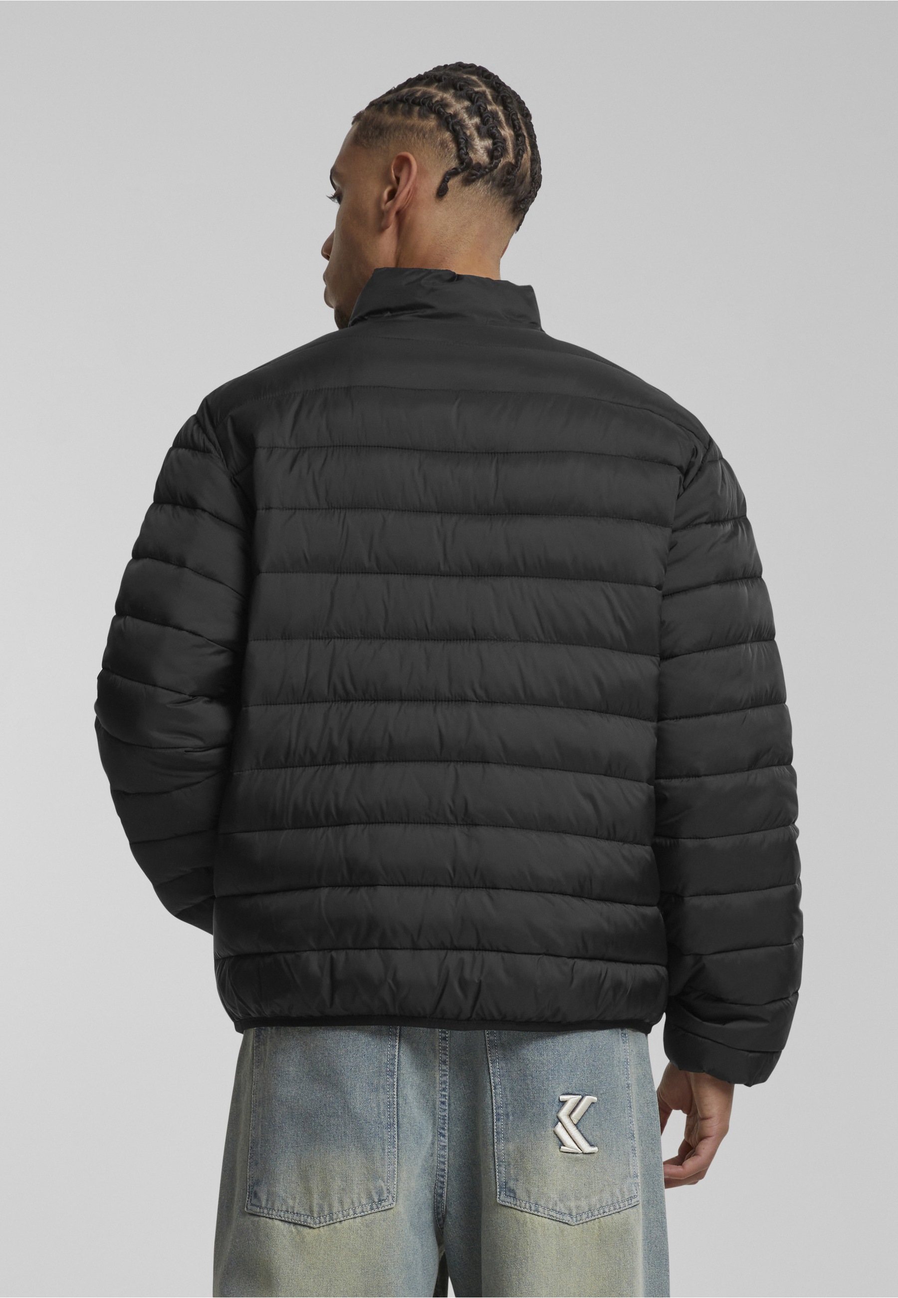 Karl Kani Winterjacke »Karl Kani Karl Kani Sport Patch Light Puffer Jacket« 1 Stk. tlg. ohne Kapuze