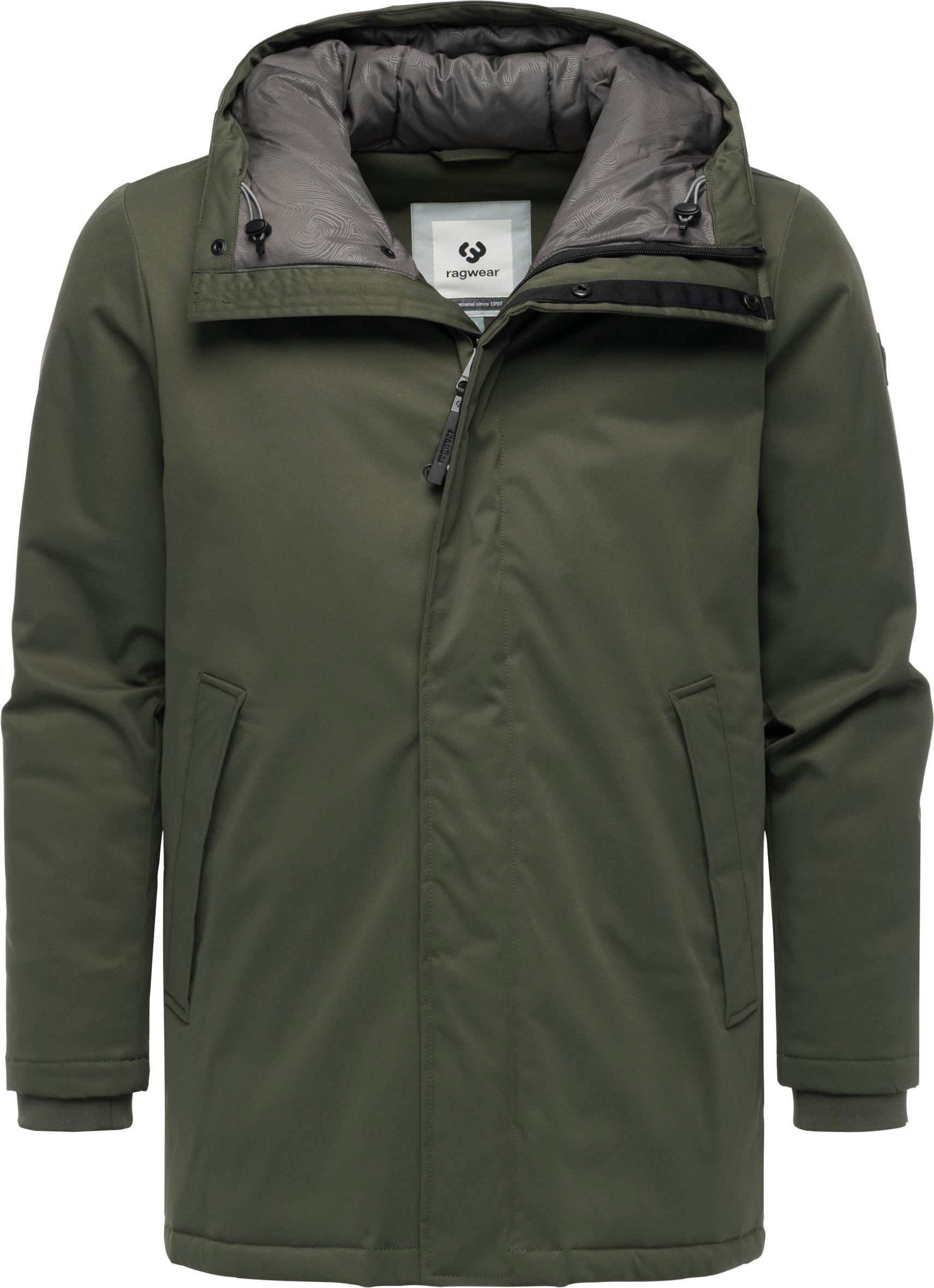 Ragwear Kurzmantel »Parcan Twill YOUMODO« wasserdichter Herren Winterparka
