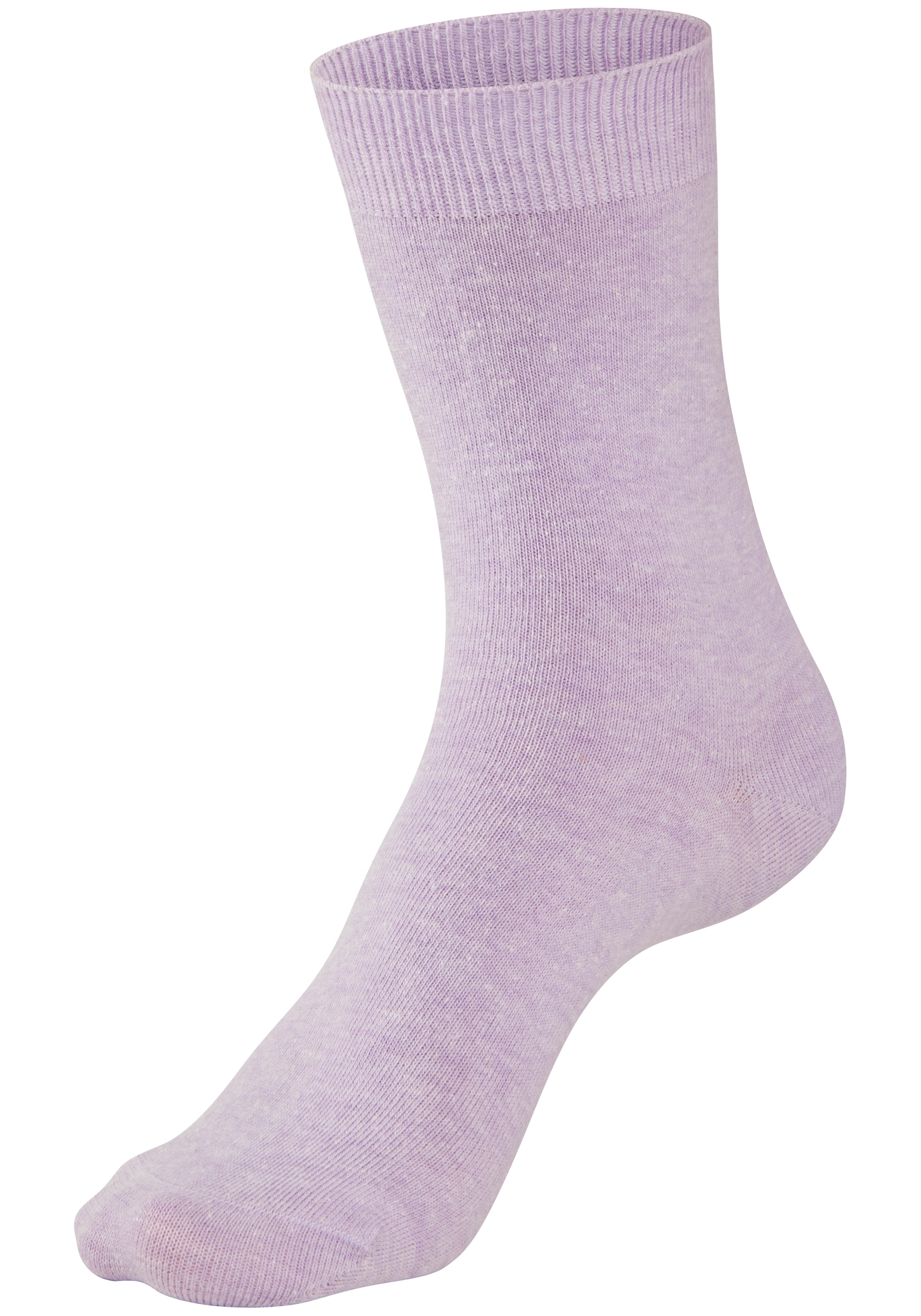 H.I.S Basicsocken »Damensocken, frische melierte Farben; casual« Packung, 20 Paar tlg. Alltagssocken in der Großpackung