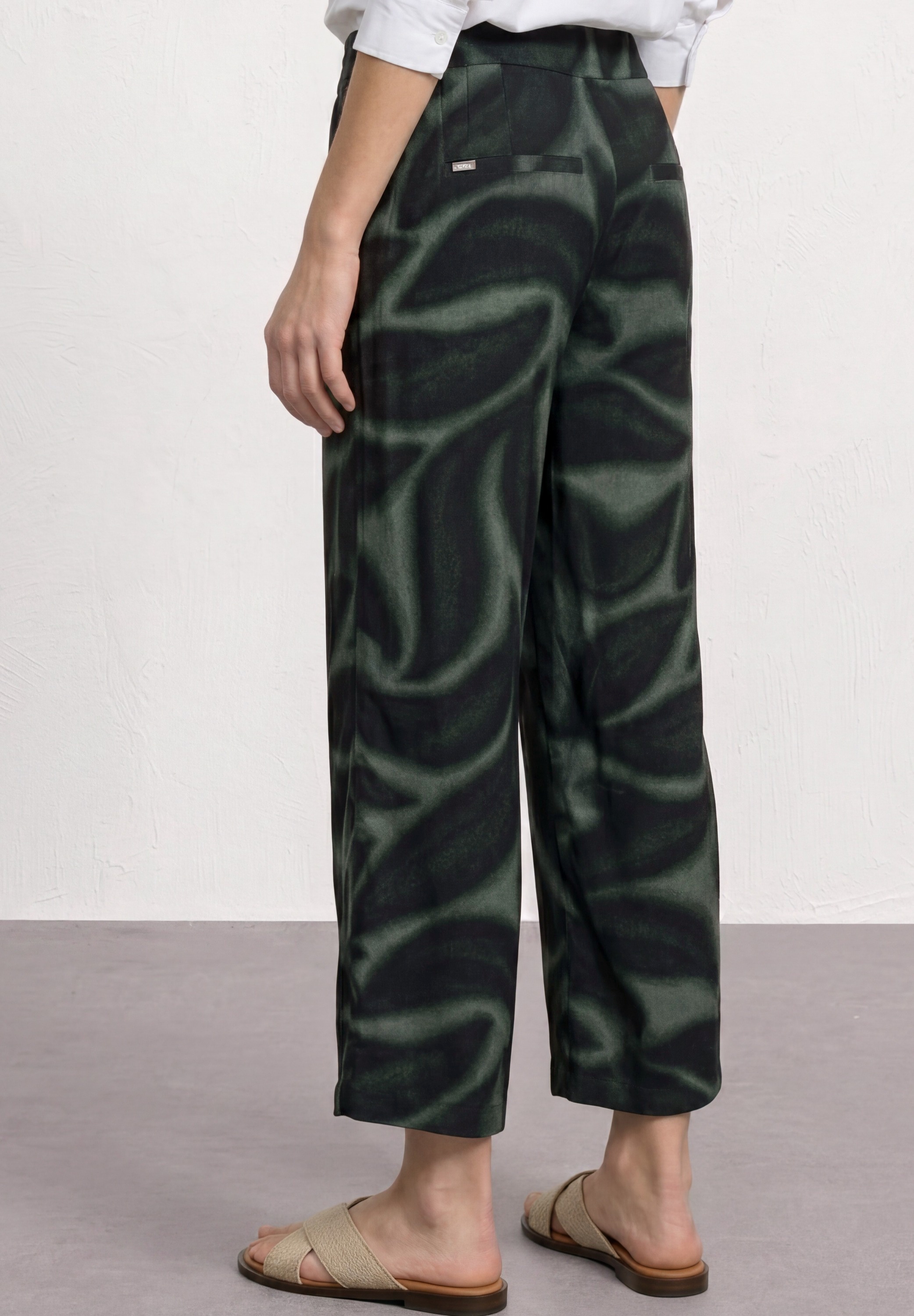 STREET ONE Stoffhose  mit Wide Legs