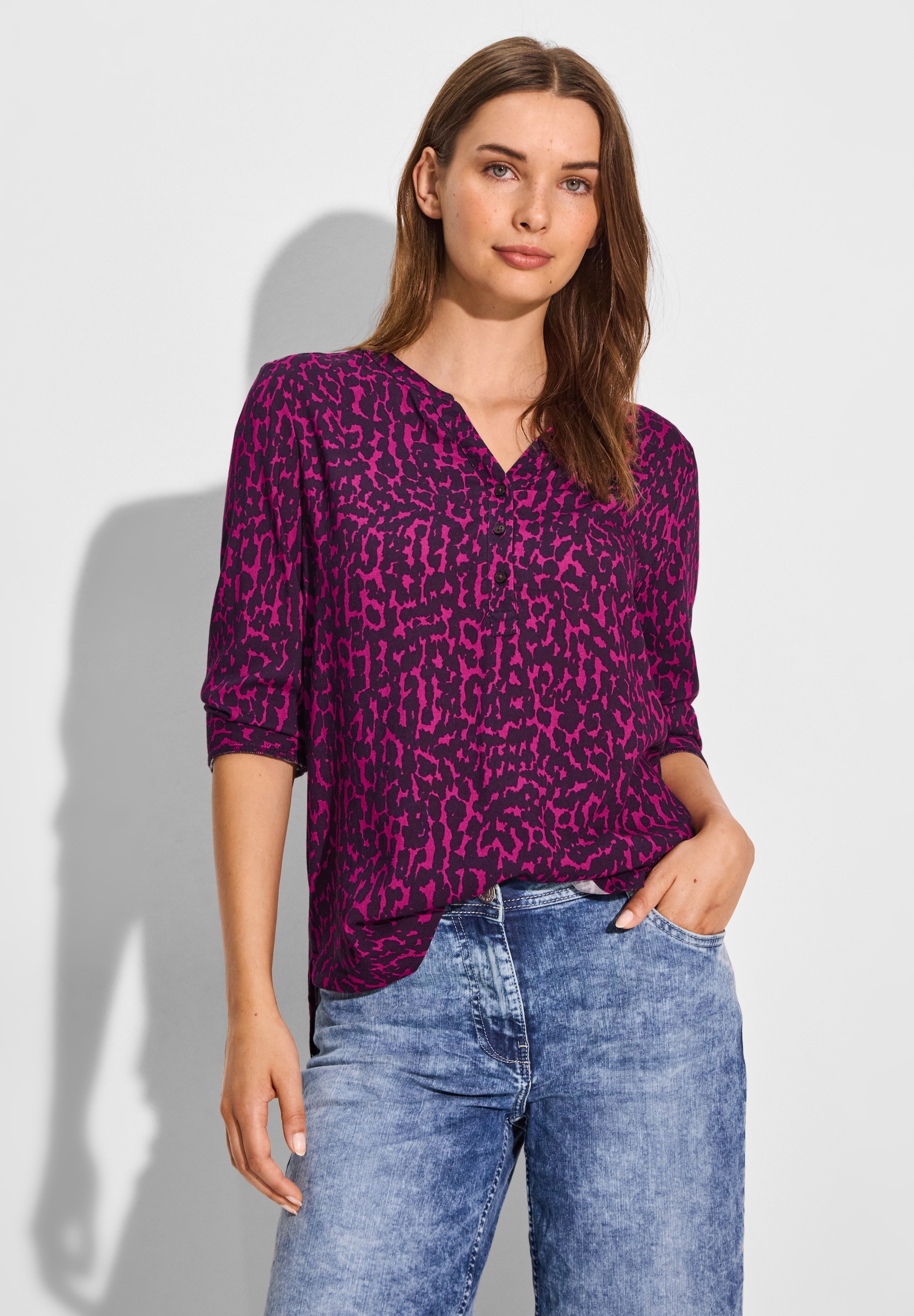 Cecil Shirtbluse, mit grafischem Muster