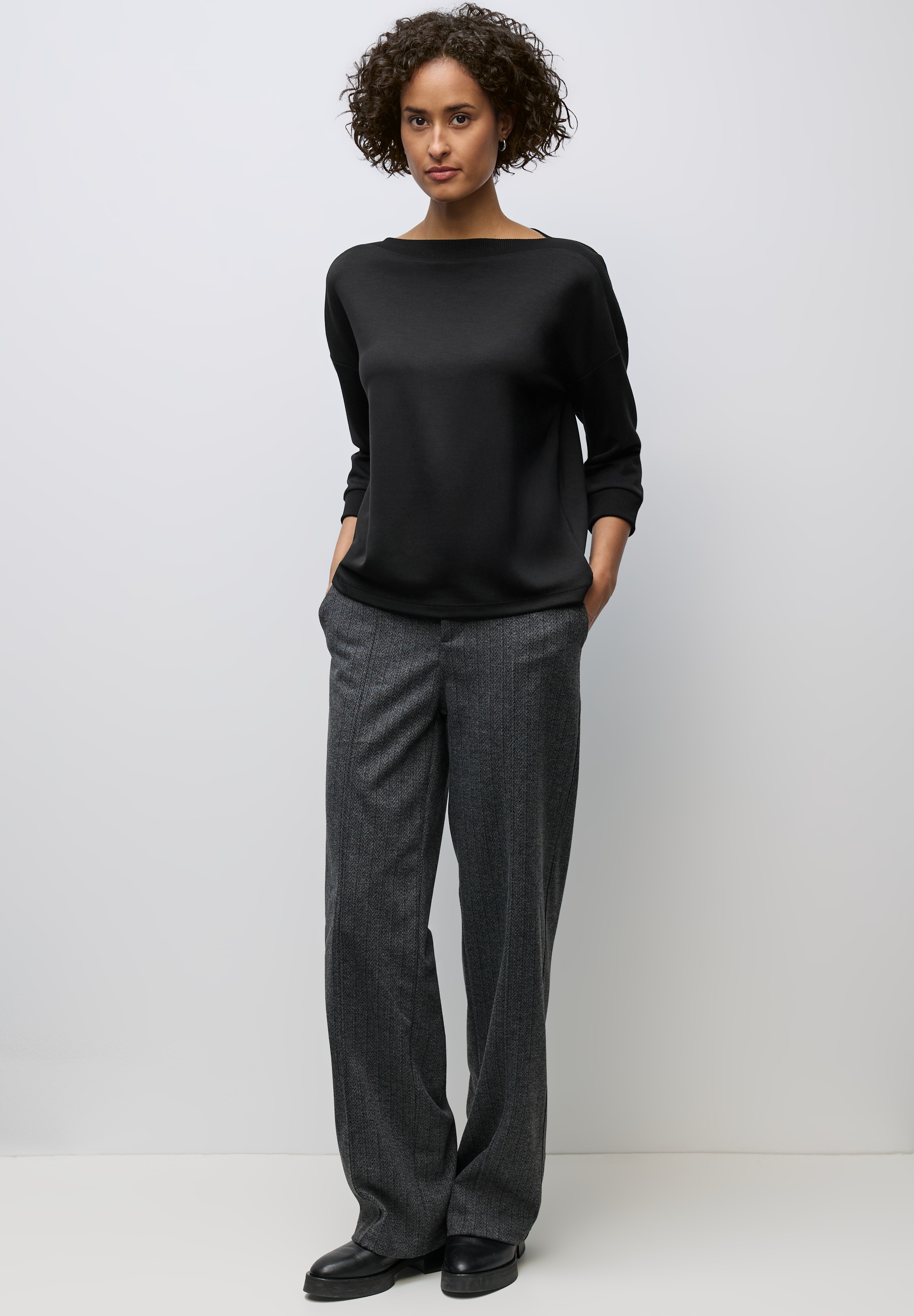 STREET ONE 3/4-Arm-Shirt, im Shirt-Style