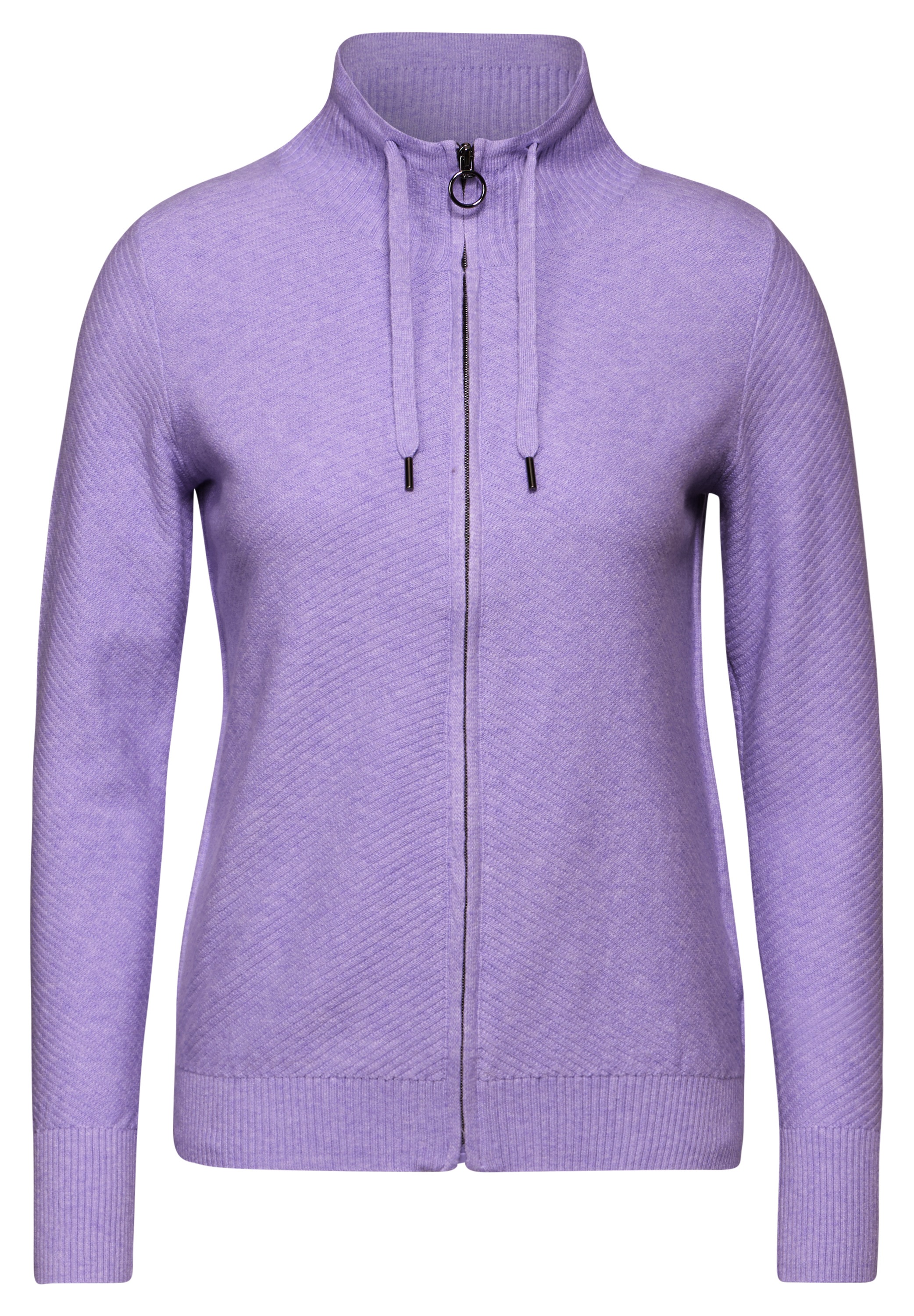 Cecil Cardigan, im angenehmen Materialmix