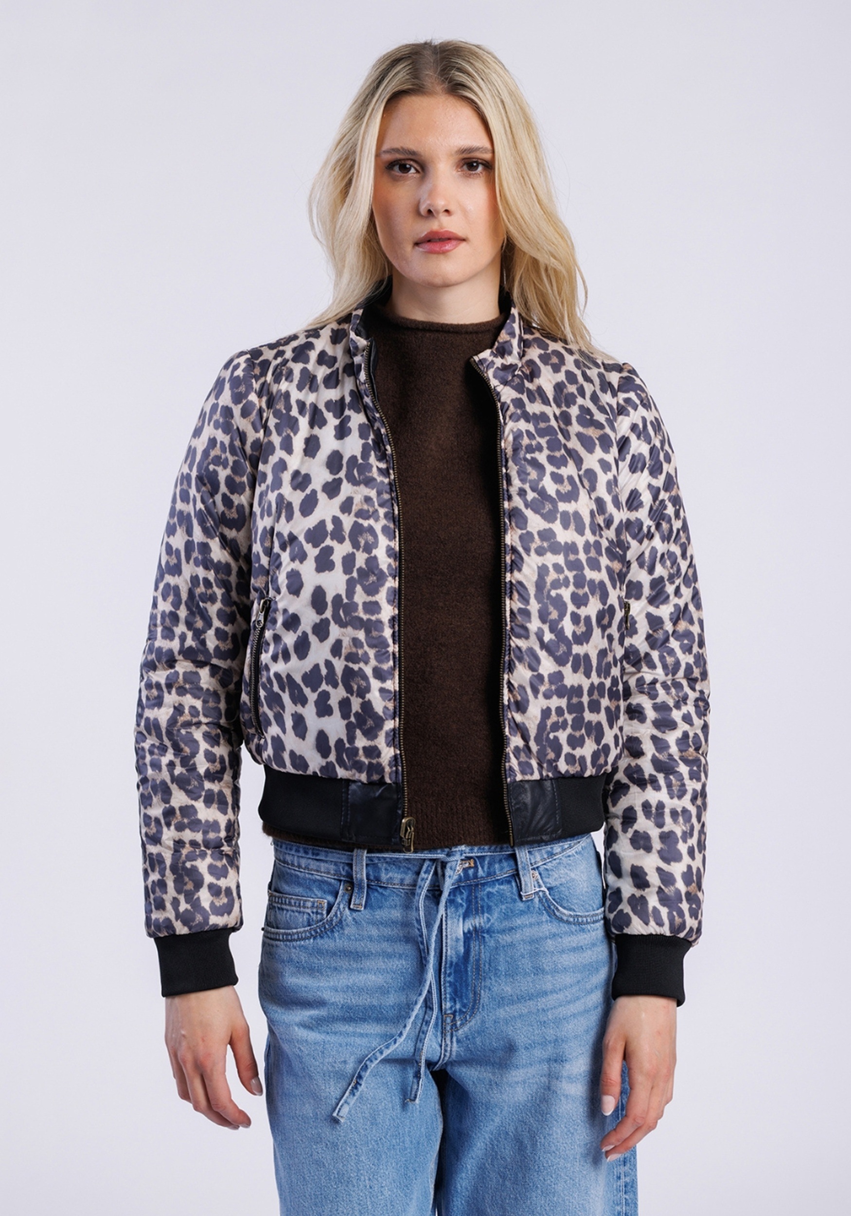 Freaky Nation Lederjacke "Leo Star-FN" günstig online kaufen