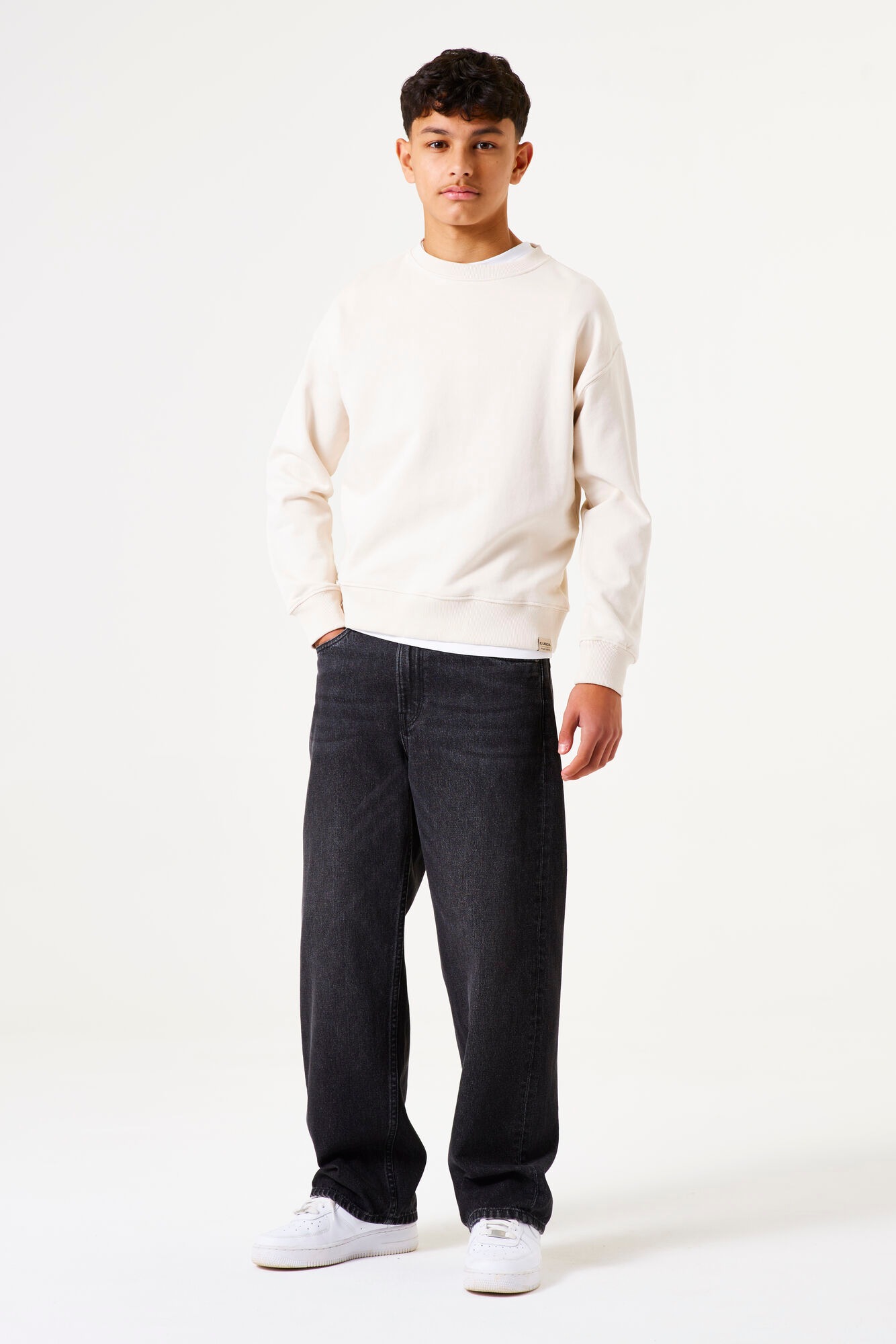 Thumbnail - Garcia Sweater, mit Rippbündchen