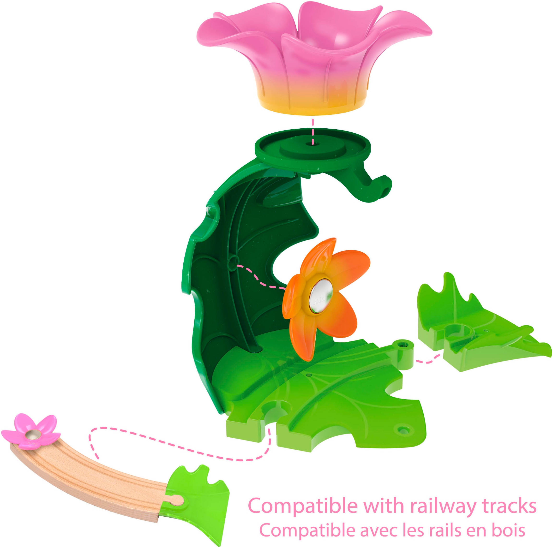 BRIO® Spielwelt »BRIO Flora - Azaleas Blütenschaukel (36232)«, (11 tlg.)