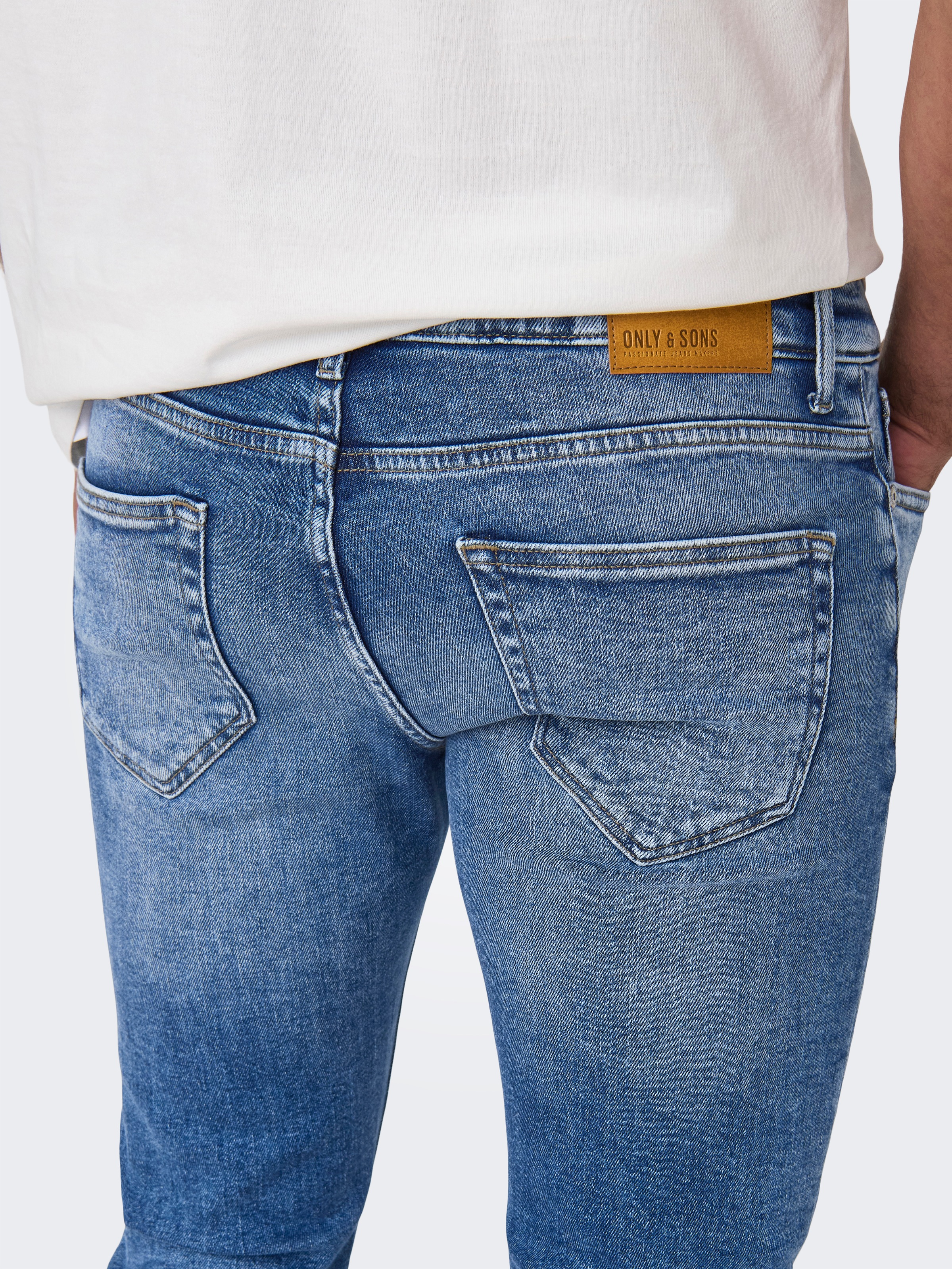 ONLY & SONS Straight-Jeans "ONSWEFT REG. MBD 5094 TAI DNM NOOS" im 4-Pocket günstig online kaufen