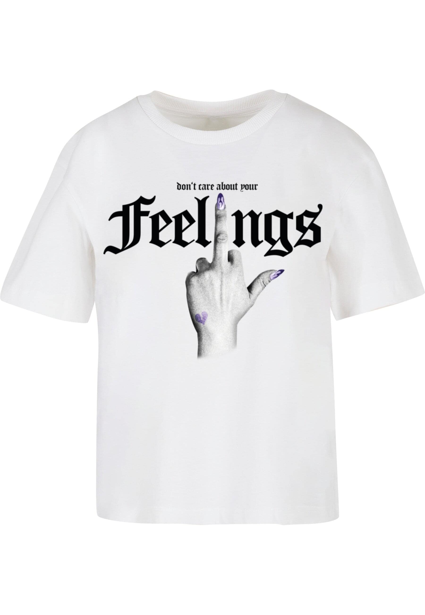 Miss Tee T-Shirt "Miss Tee Dont Care Tee" 1 Stk. tlg. günstig online kaufen