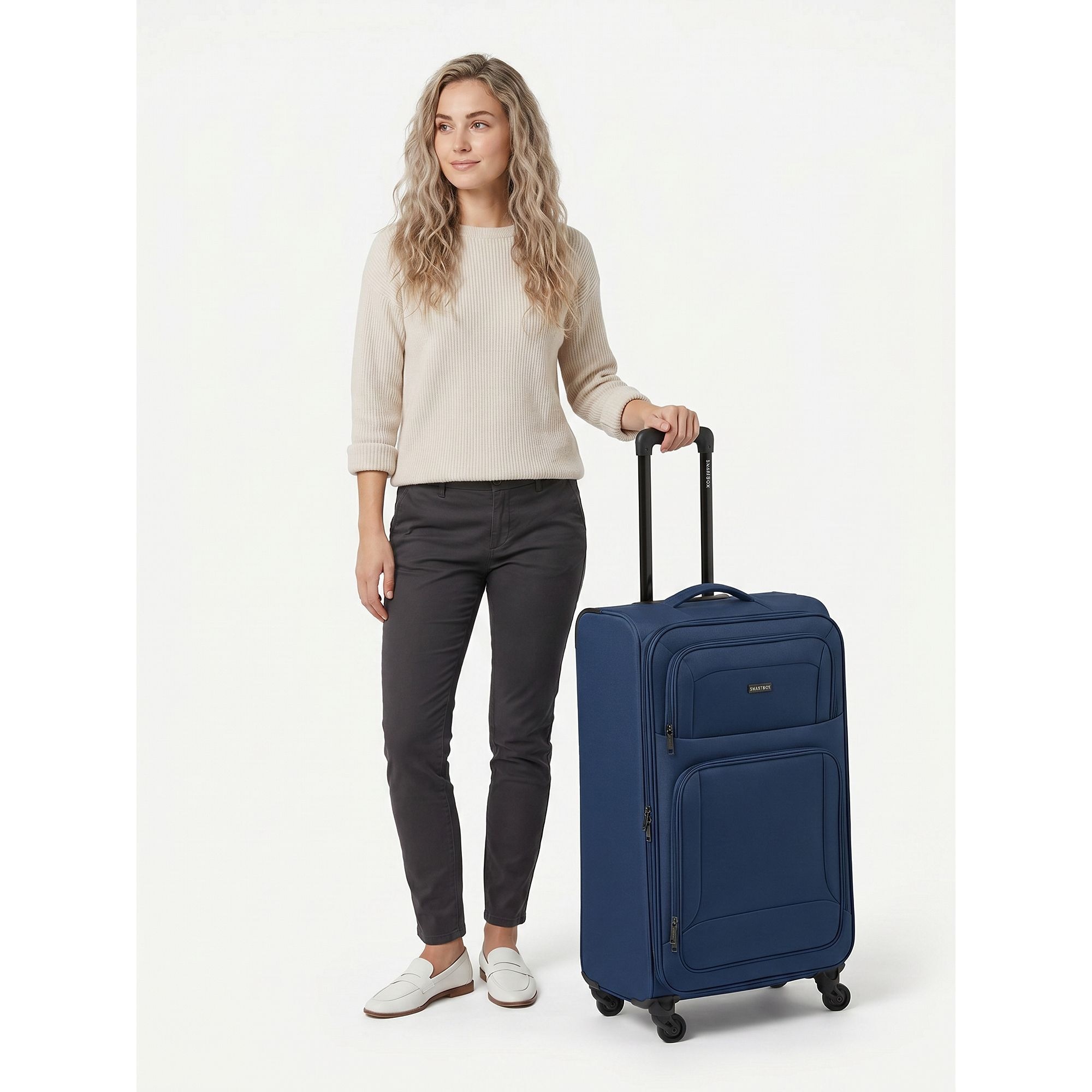 Smartbox Trolley »Edition 04 4 Rollen Trolley 78 cm mit Dehnfalte« 100 l