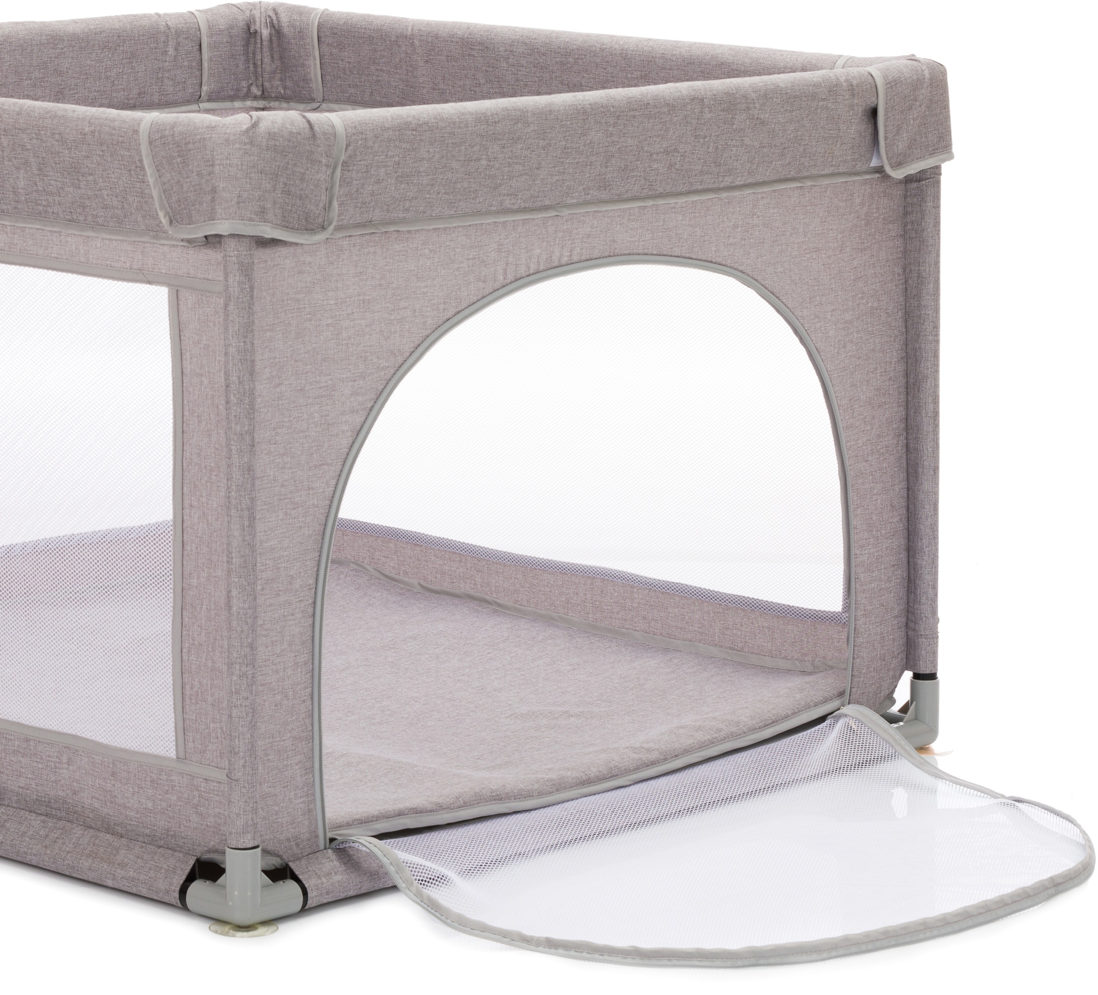 Fillikid Laufgitter "Mia, melange grau" bis 15 kg günstig online kaufen